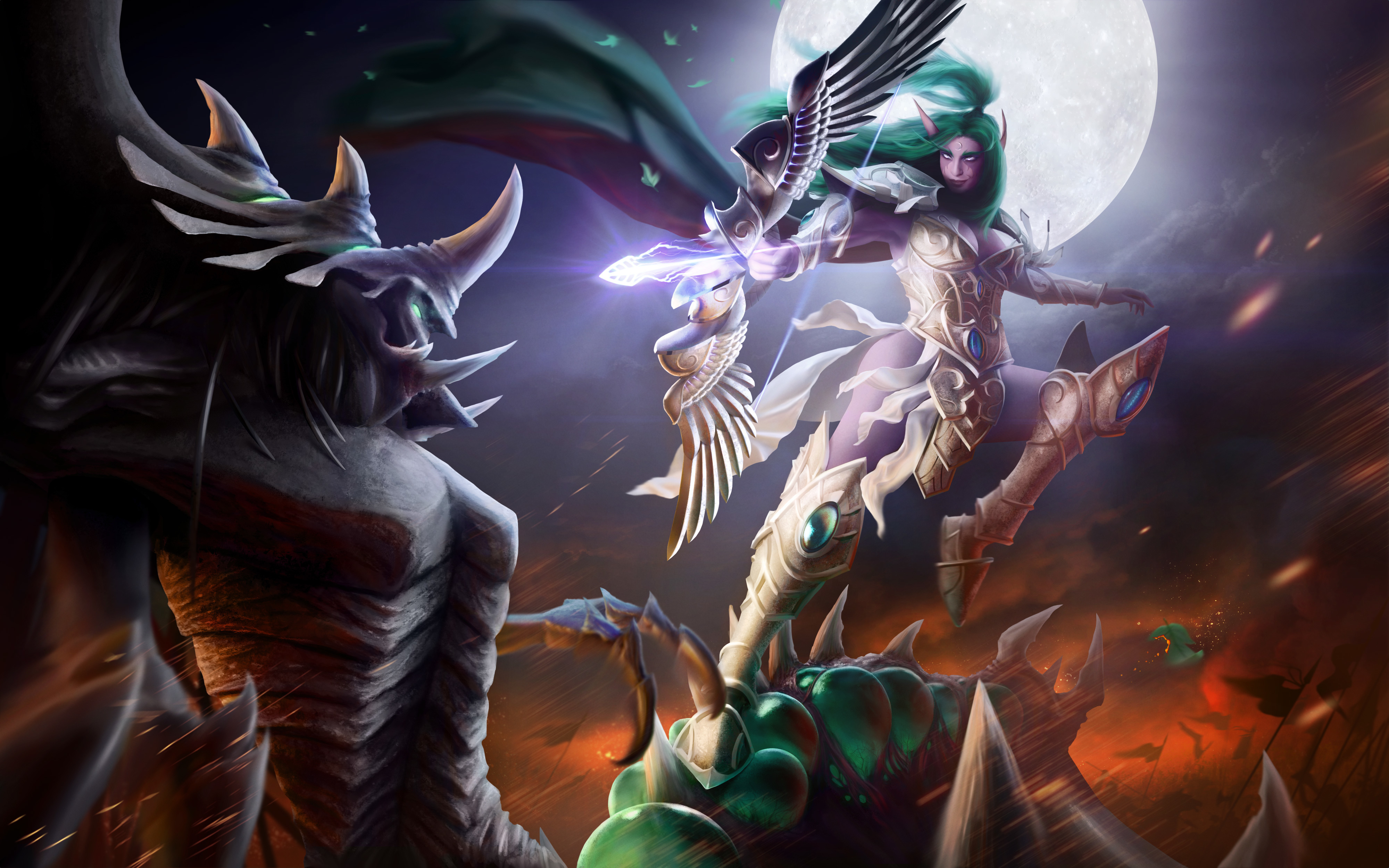 Heroes Of The Storm Tyrande Whisperwind 4000x2500