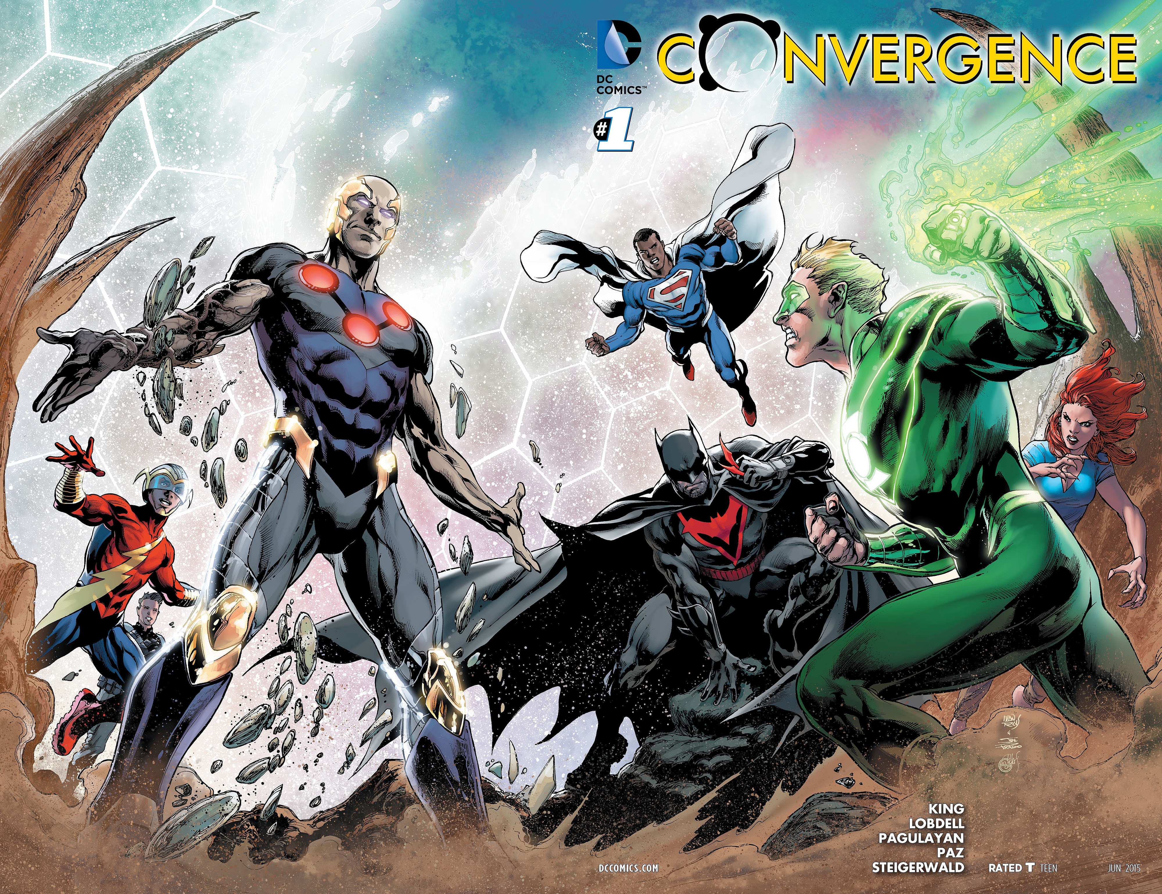 Flash Superman Batman Green Lantern DC Comics 4000x3075