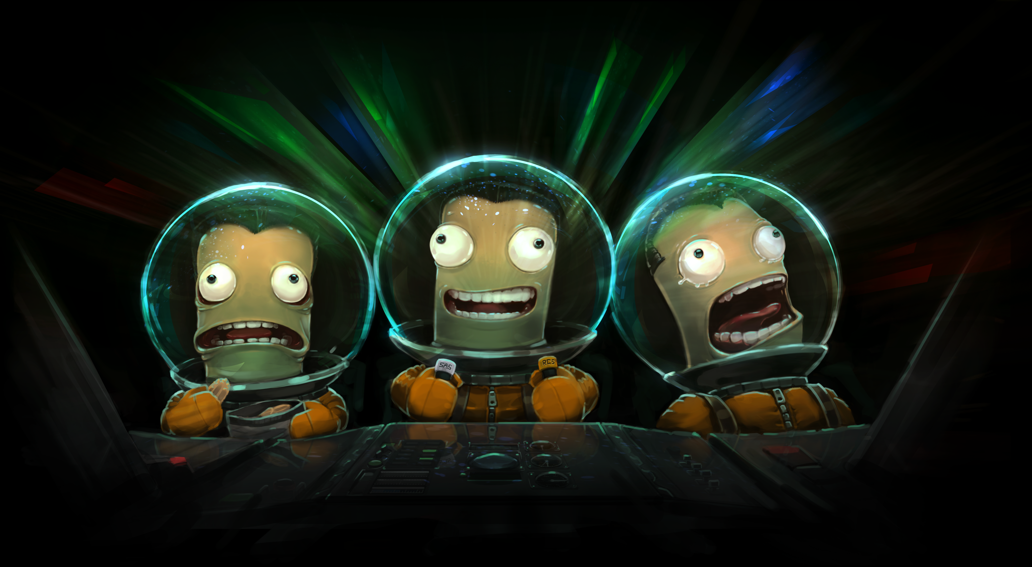 Kerbal Space Program Video Games Video Game Art 4000x2200