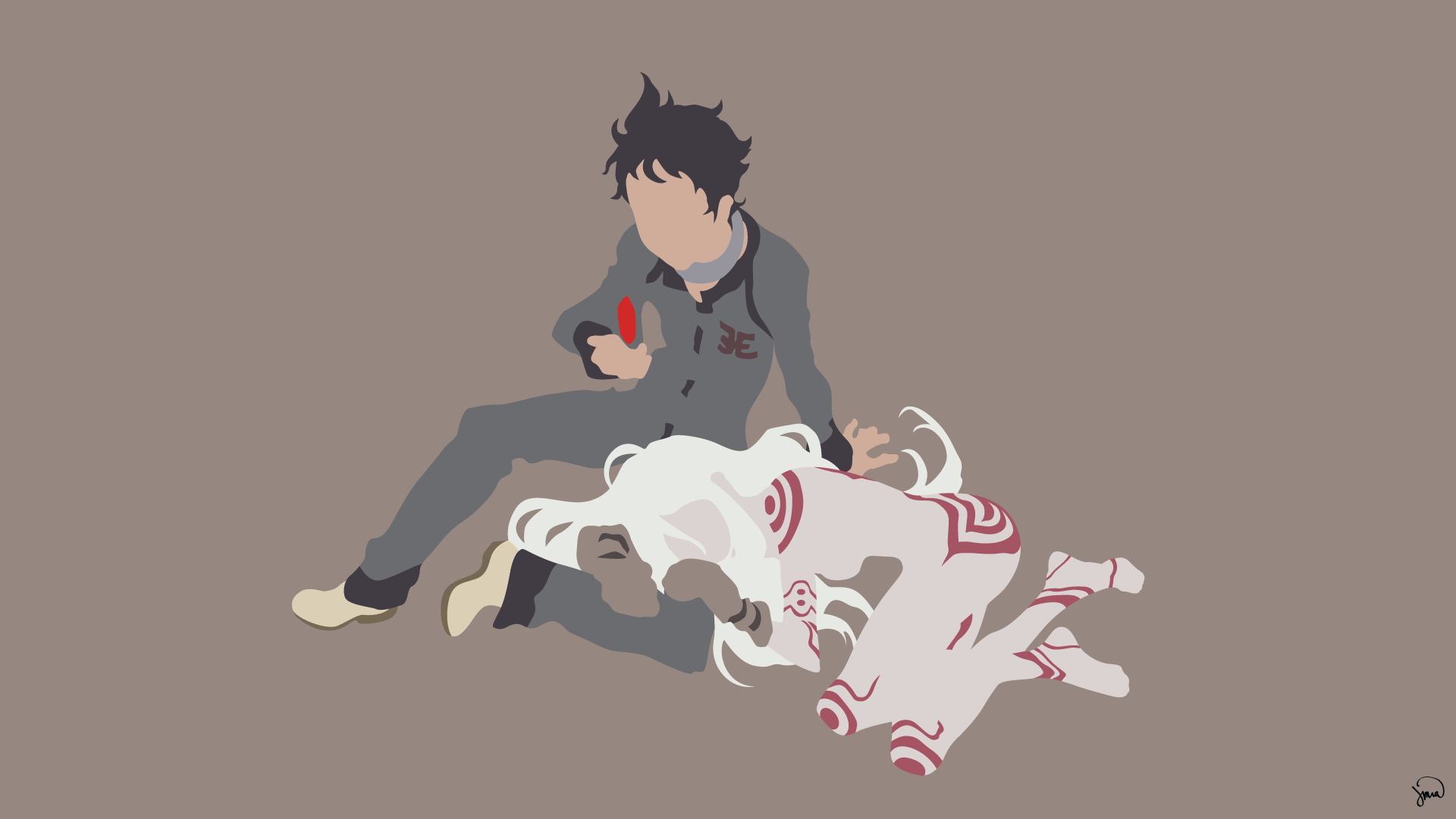 Deadman Wonderland Ganta Igarashi Shiro Deadman Wonderland 1920x1080