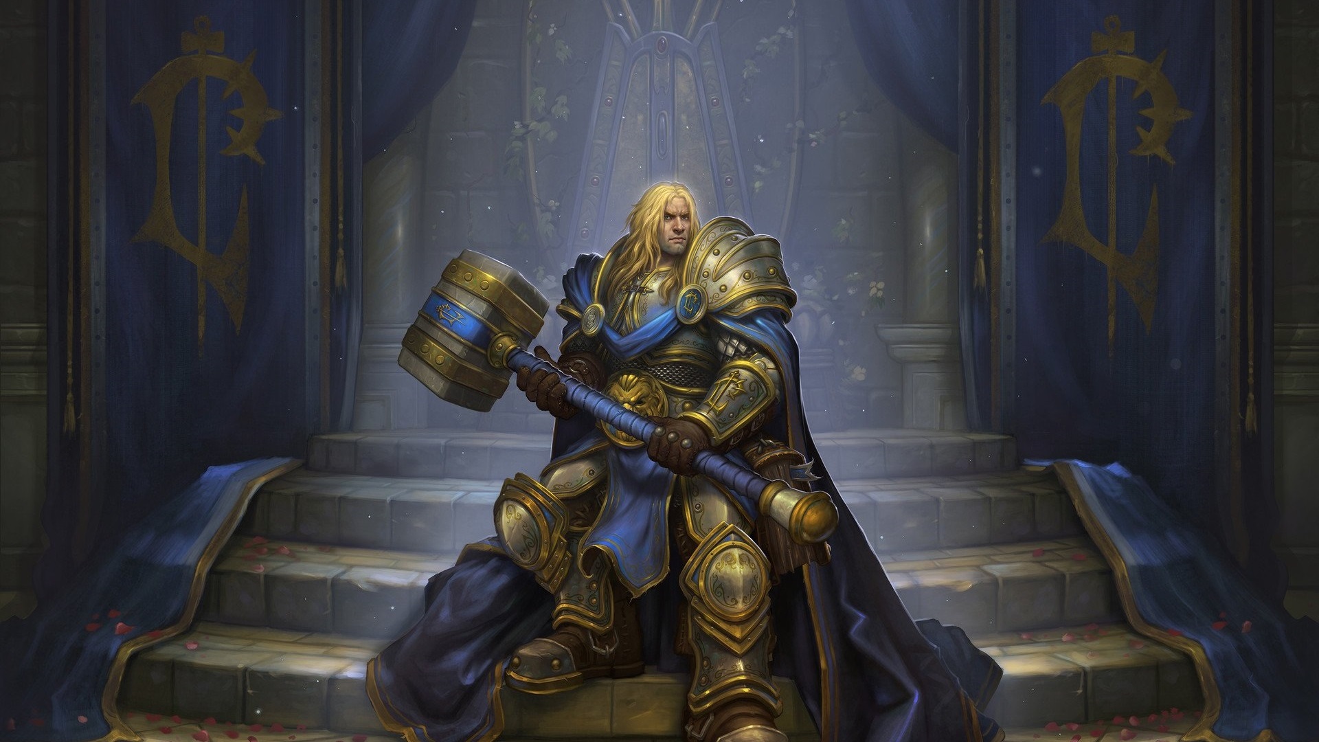Hearthstone Heroes Of Warcraft Arthas Warcraft Warcraft Iii Reign Of Chaos Prince Video Games Arthas 1920x1080