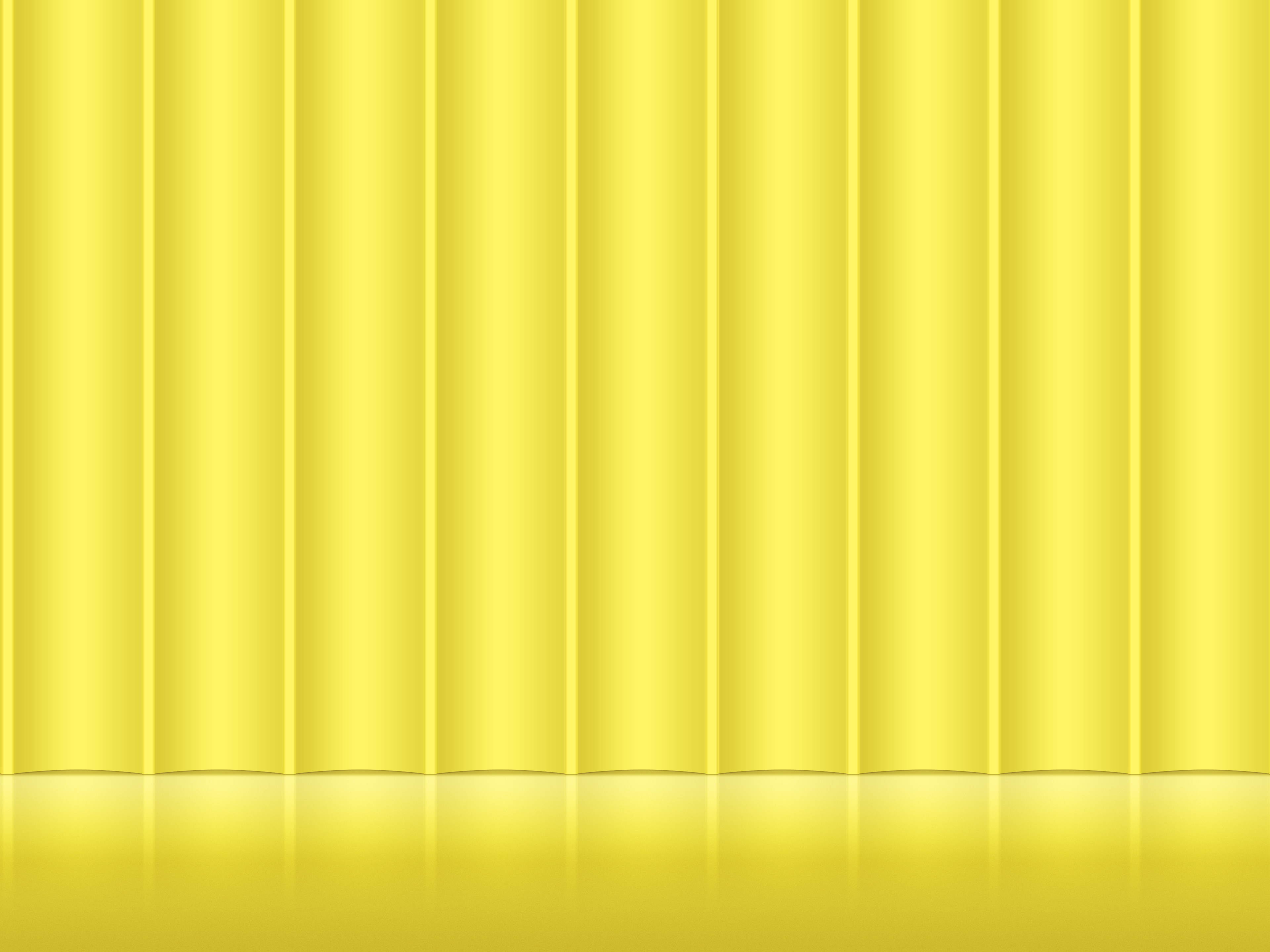 Template Curved Wall Yellow Texture 3840x2880