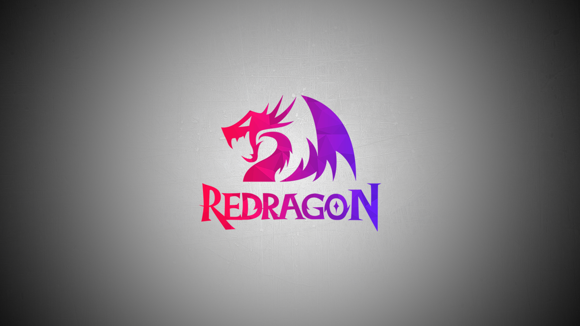 Redragon PC Gaming Simple Background Minimalism Logo 1920x1080