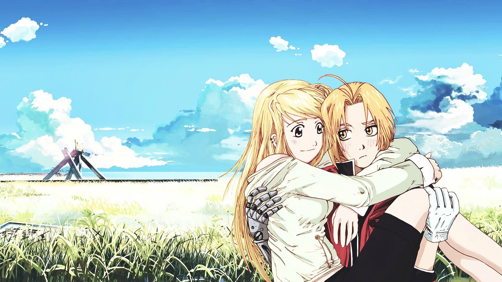 Full Metal Alchemist Brotherhood Anime Girls Anime Boys Anime Blonde 1600x900