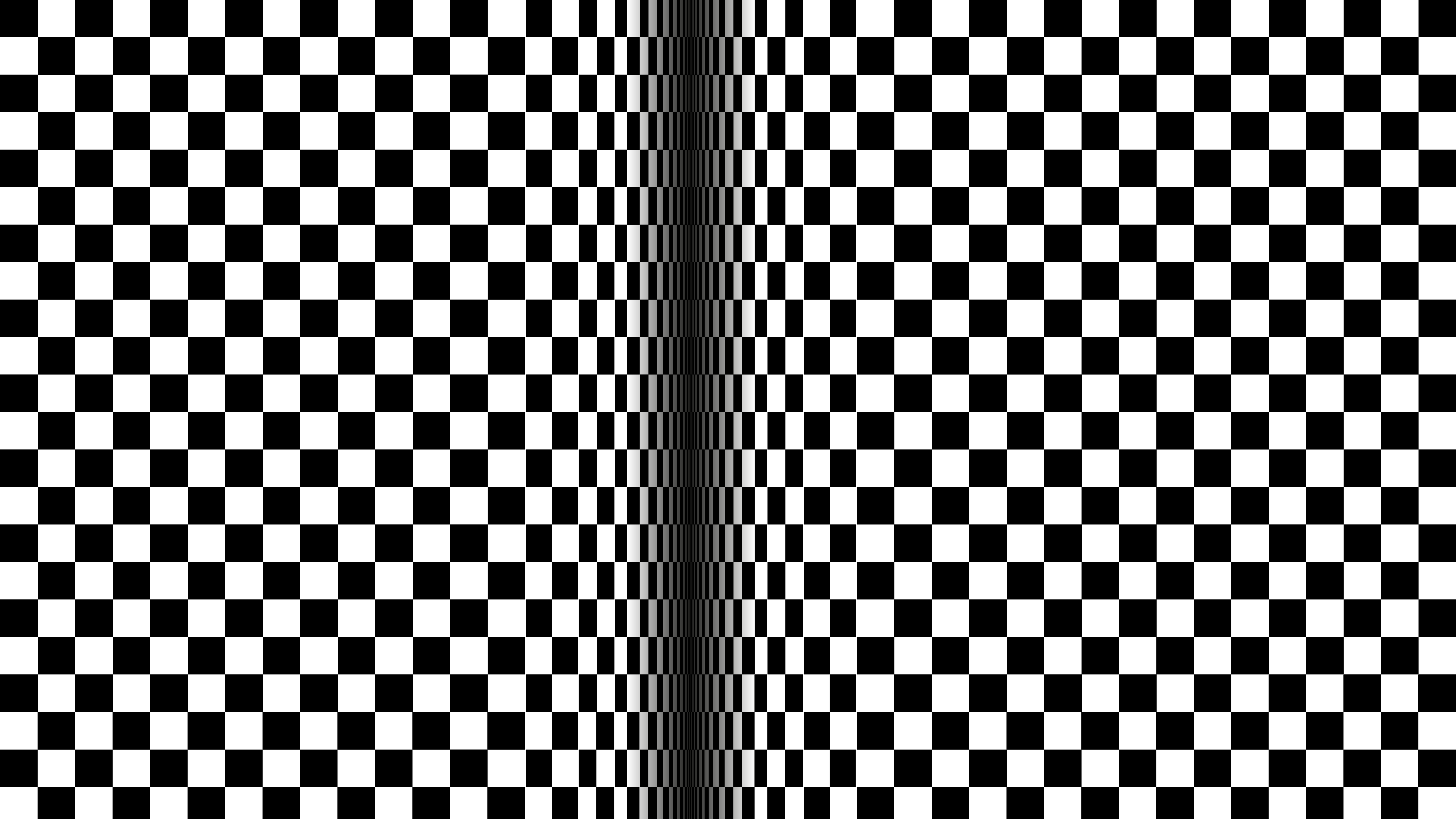 Optical Illusion Optical Art Black White 8000x4500