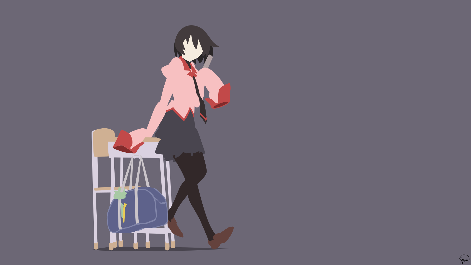 Ougi Oshino 1920x1080