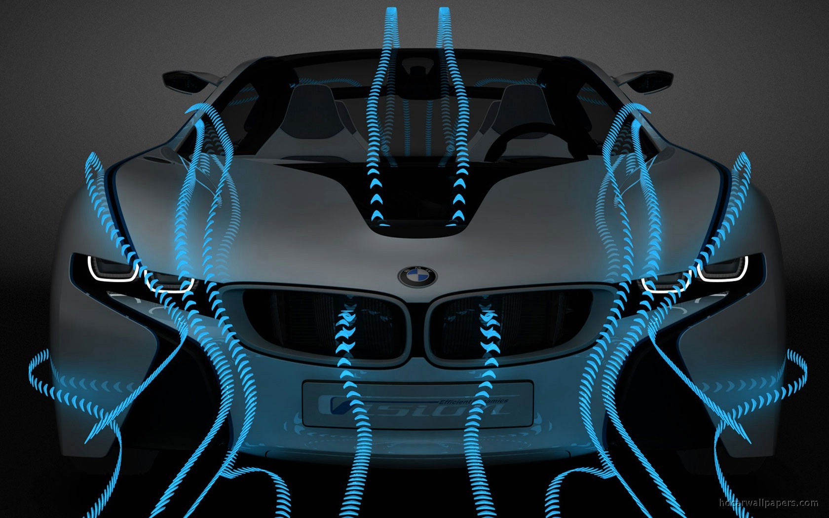 BMW I8 BMW Vehicle Digital Art BMW Vision 1680x1050