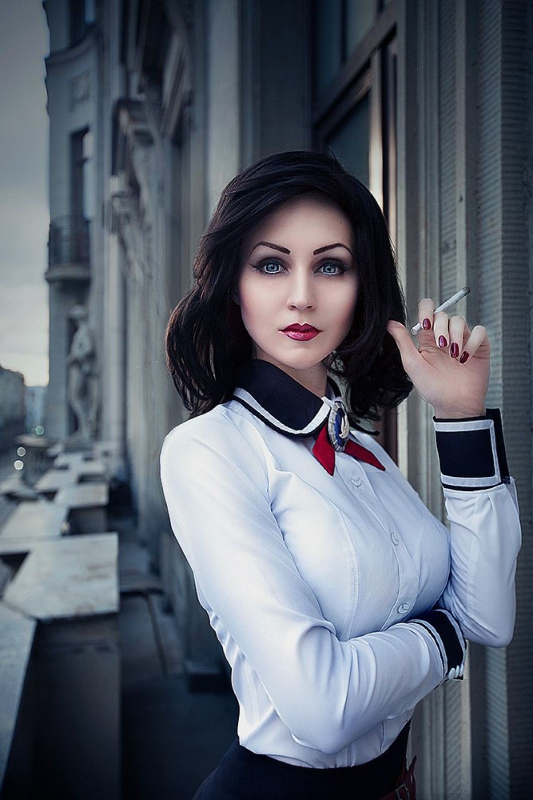 Elizabeth BioShock Women Brunette Wavy Hair 1063x1594