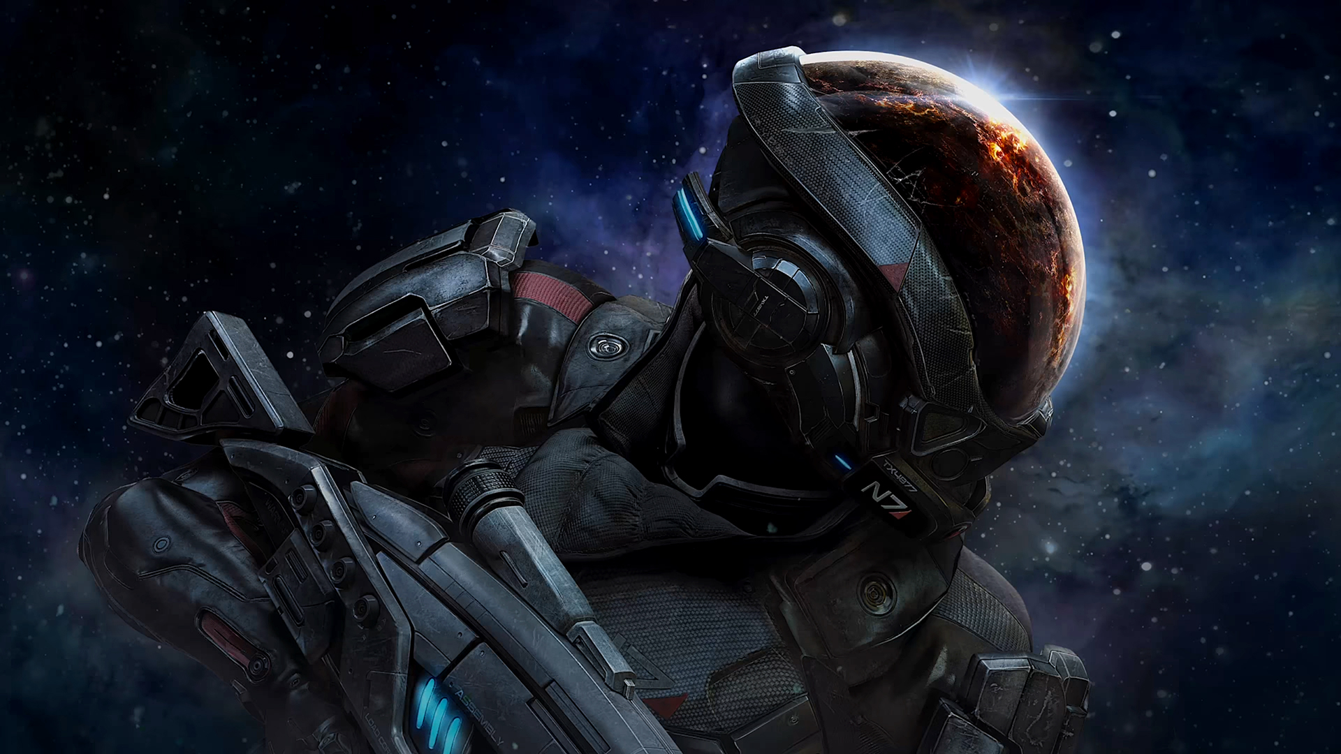 Mass Effect Andromeda Video Games N7 Bioware Space Mass Effect Galaxy 1920x1080