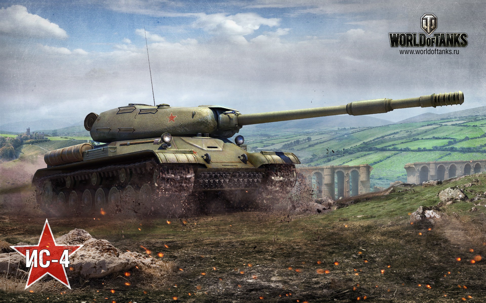 World Of Tanks Tank IS 4 Wargaming Video Games 1920x1200