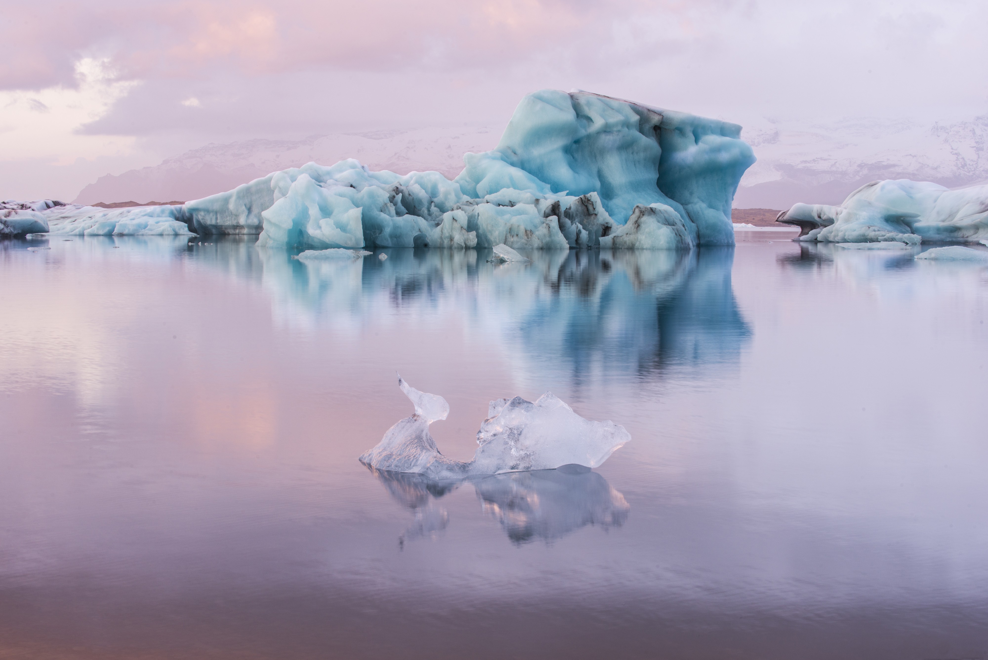 Jokulsarlon Iceland Sea Iceberg 4000x2670