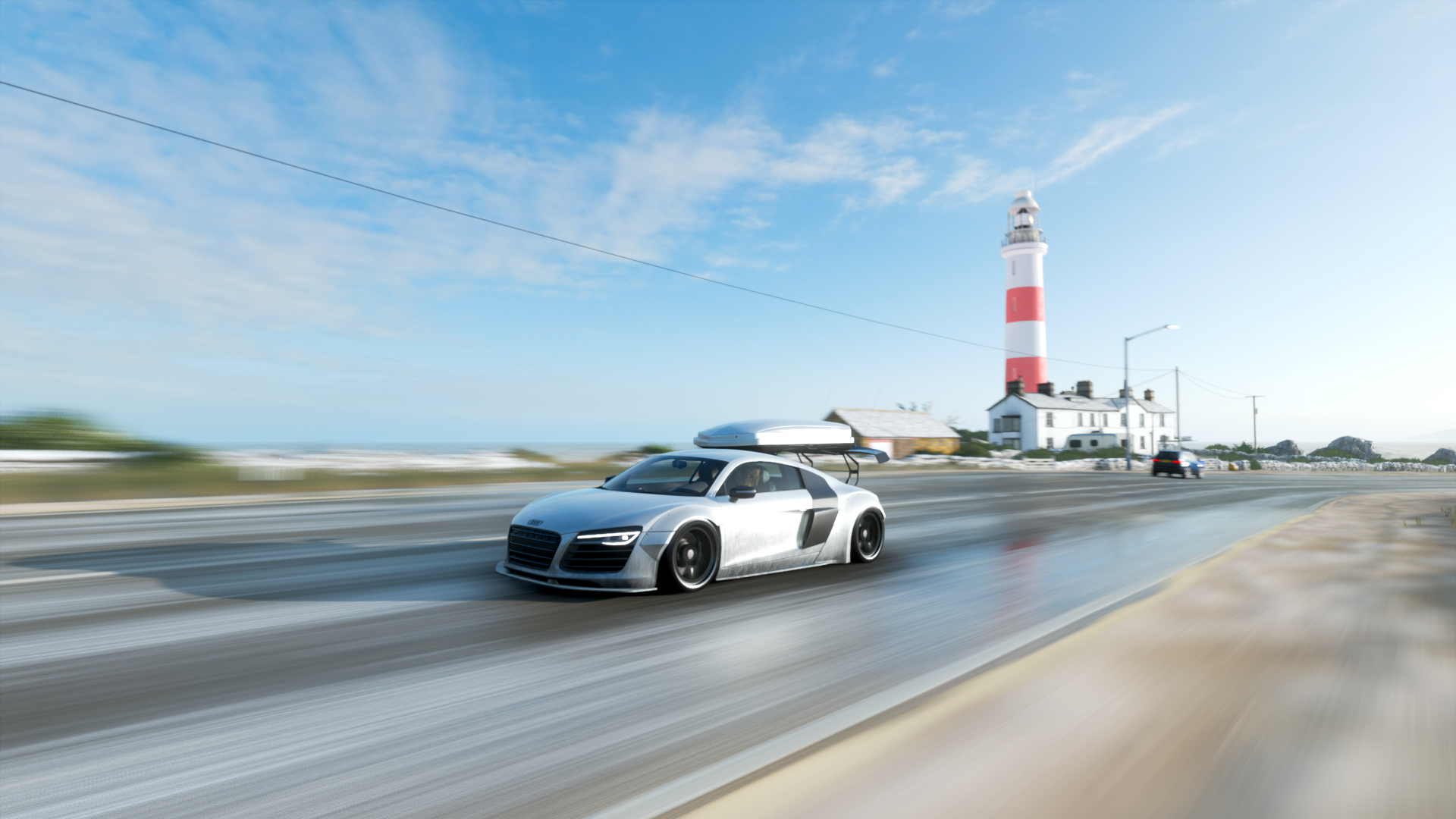 Forza Forza Horizon 4 Screen Shot Gamepc Car Audi R8 Audi Audi R8 Type 42 1920x1080