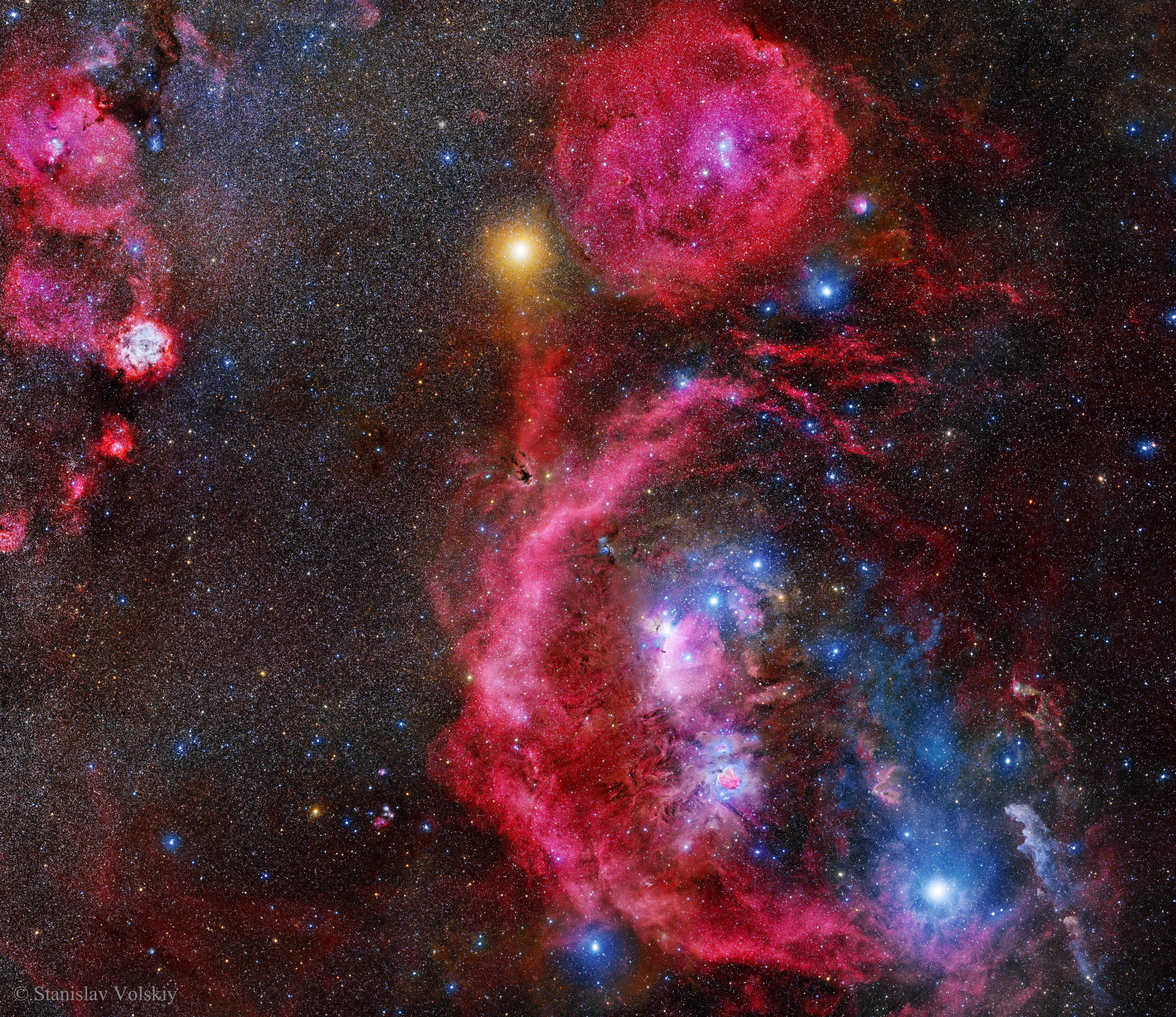 Orion Constellation Space 5574x4824