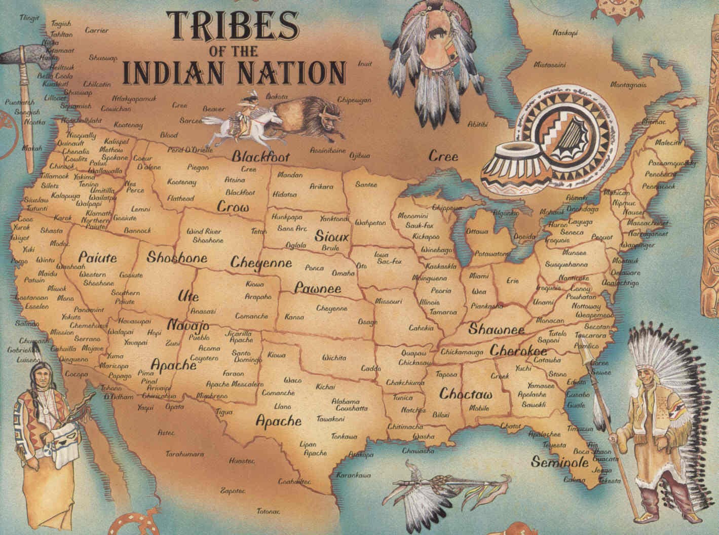 USA North America Native Americans 1419x1056