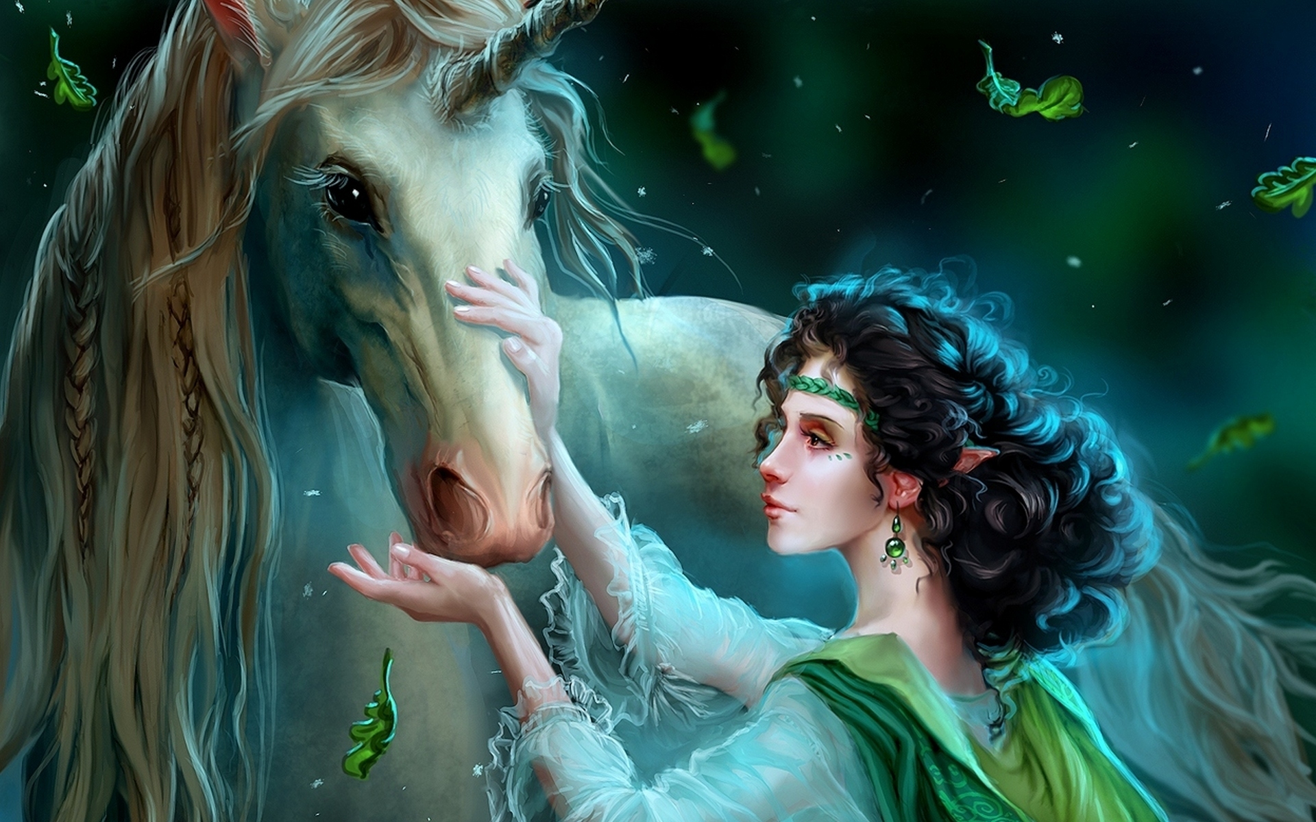 Fantasy Unicorn 1920x1200