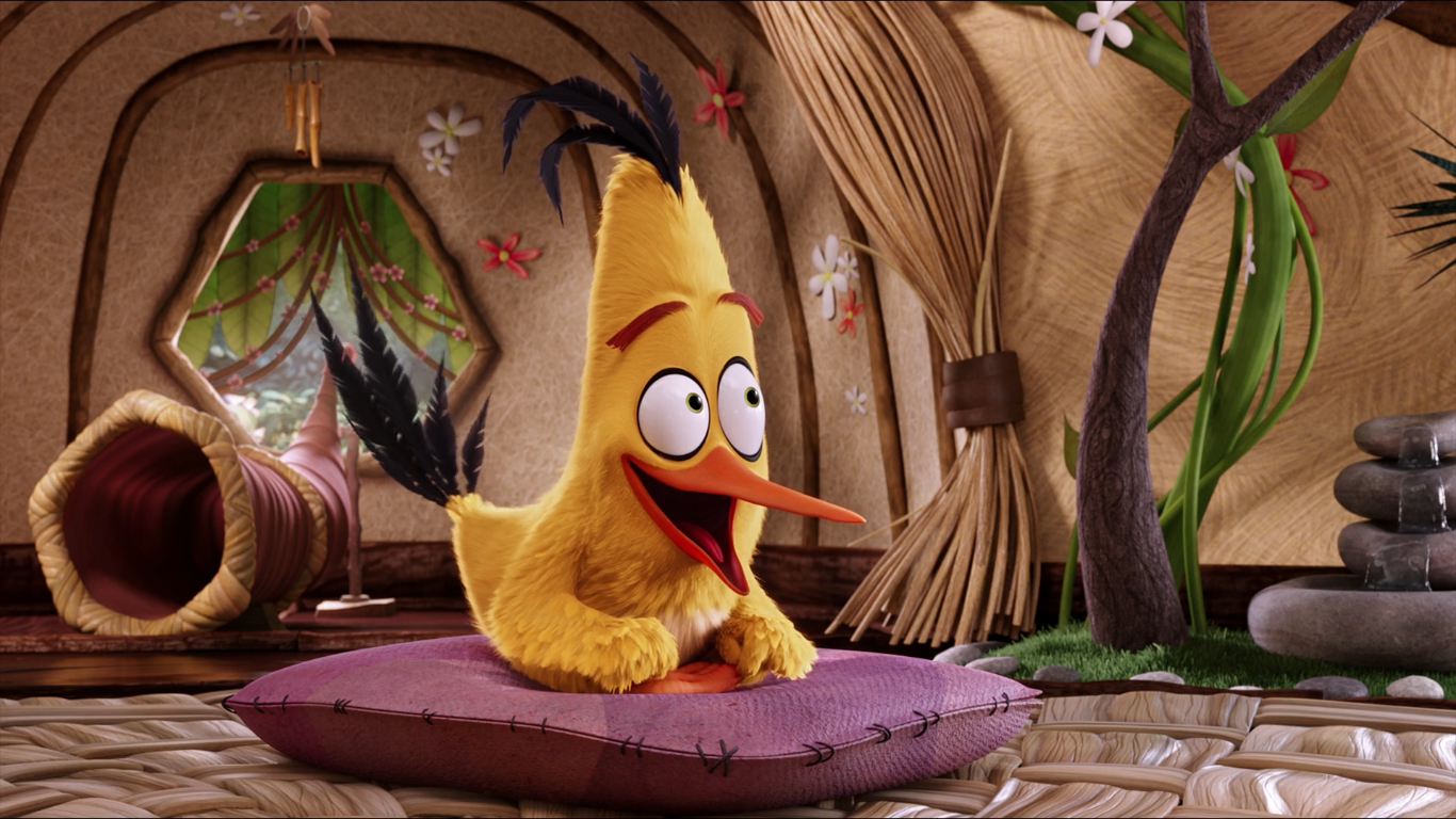 Angry Birds Movies Yellow 1366x768