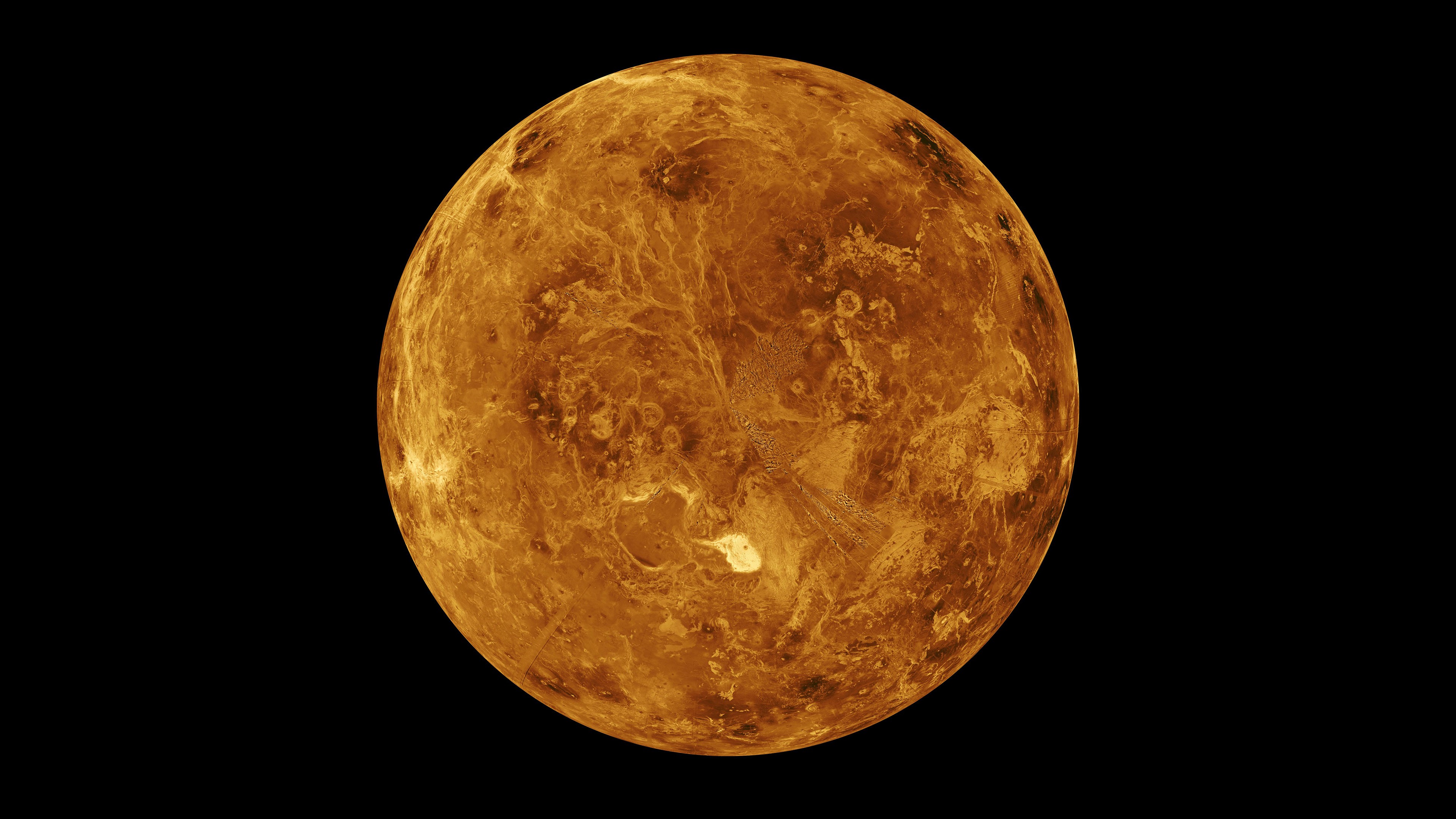 Space Minimalism Venus 3840x2160