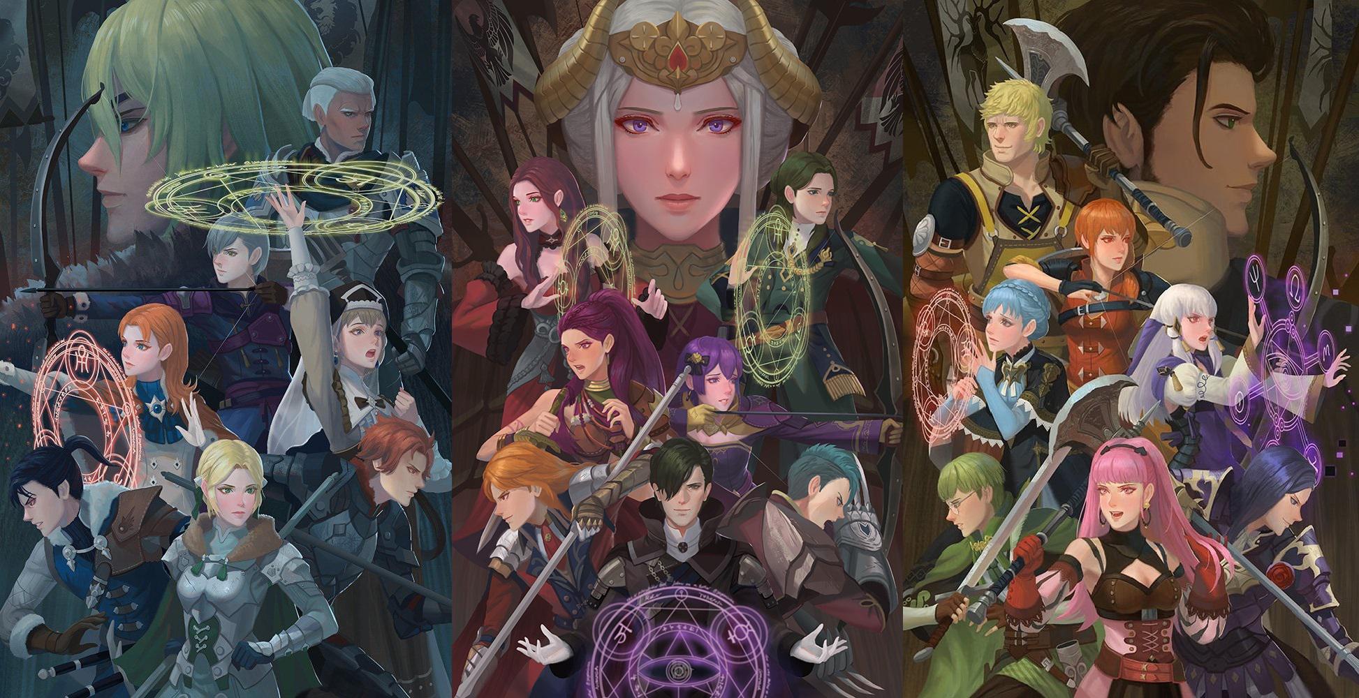 Fire Emblem Fire Emblem Three Houses Video Game Characters Video Games Anime Fantasy Art Nintendo Sw 1946x1000