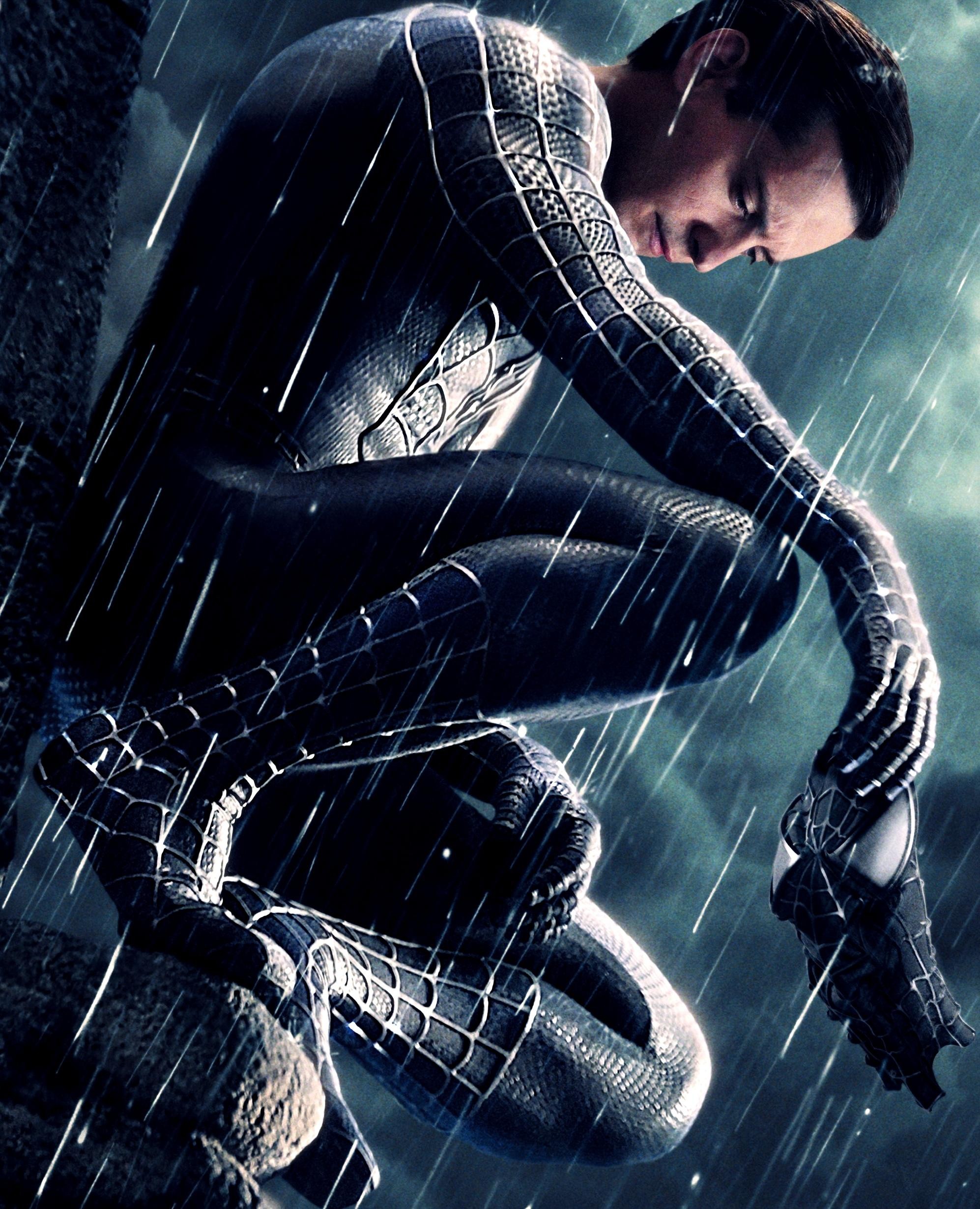 Spider Man Tobey Maguire Rain Movies 1994x2459