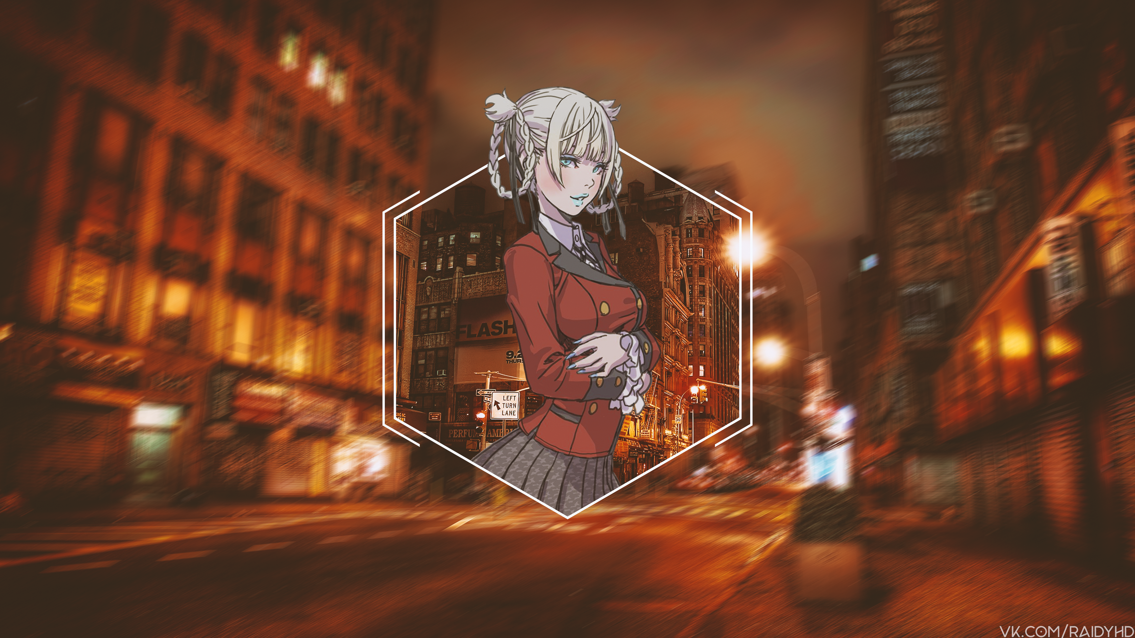 Kirari Momobami Anime Girls Anime Picture In Picture Kakegurui 3840x2160