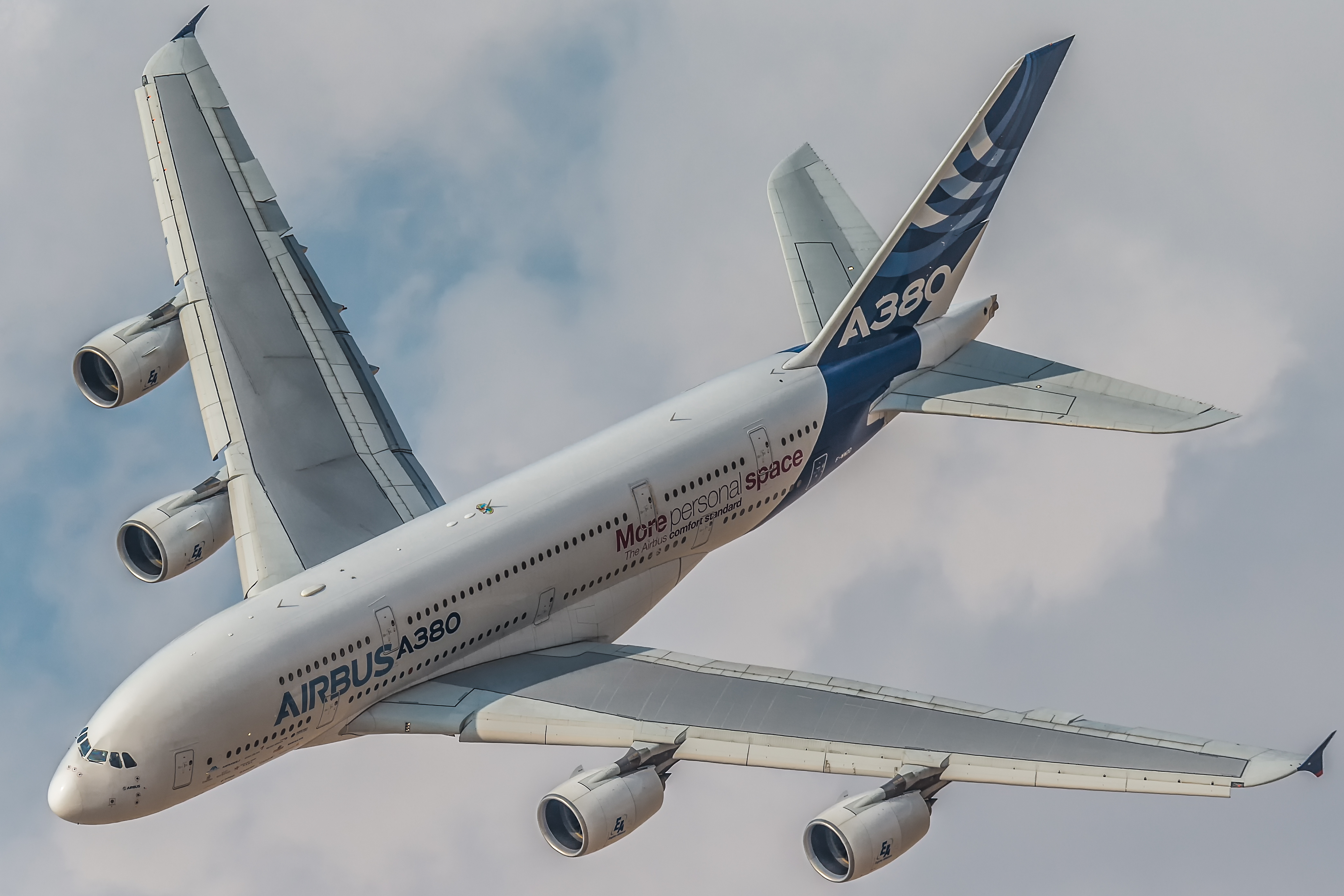 Airbus A380 Airbus Passenger Plane Aircraft Airplane 4179x2786