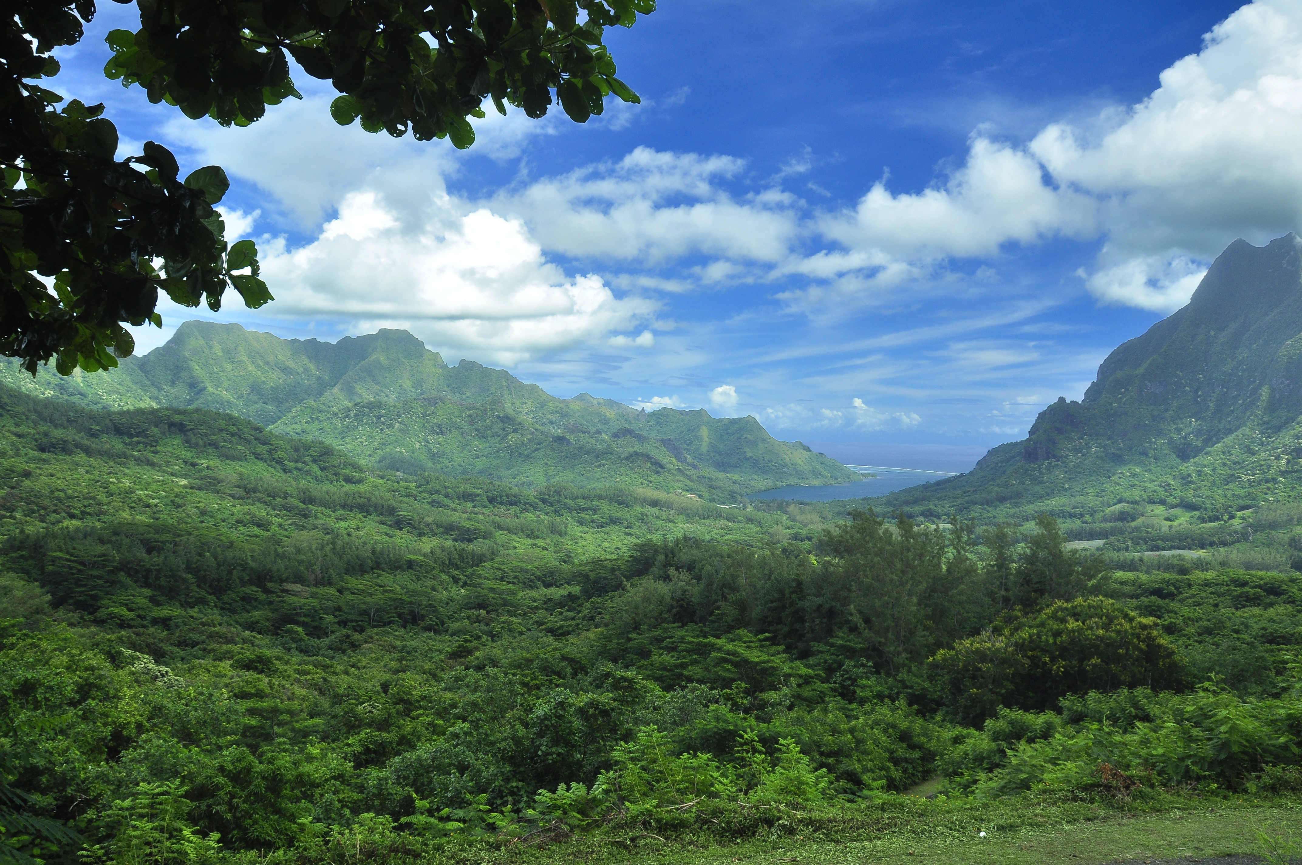 Tahiti French Polynesia Tropics Island Moorea Landscape 4288x2848