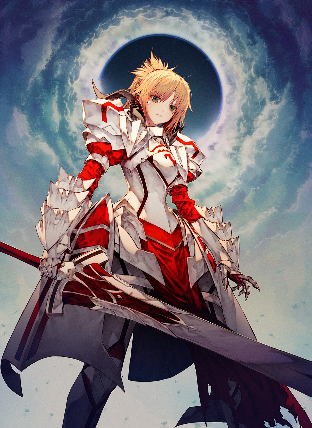 Fate Apocrypha Fate Series Anime Girls Saber Of Red Mordred Fate Apocrypha 1094x1500