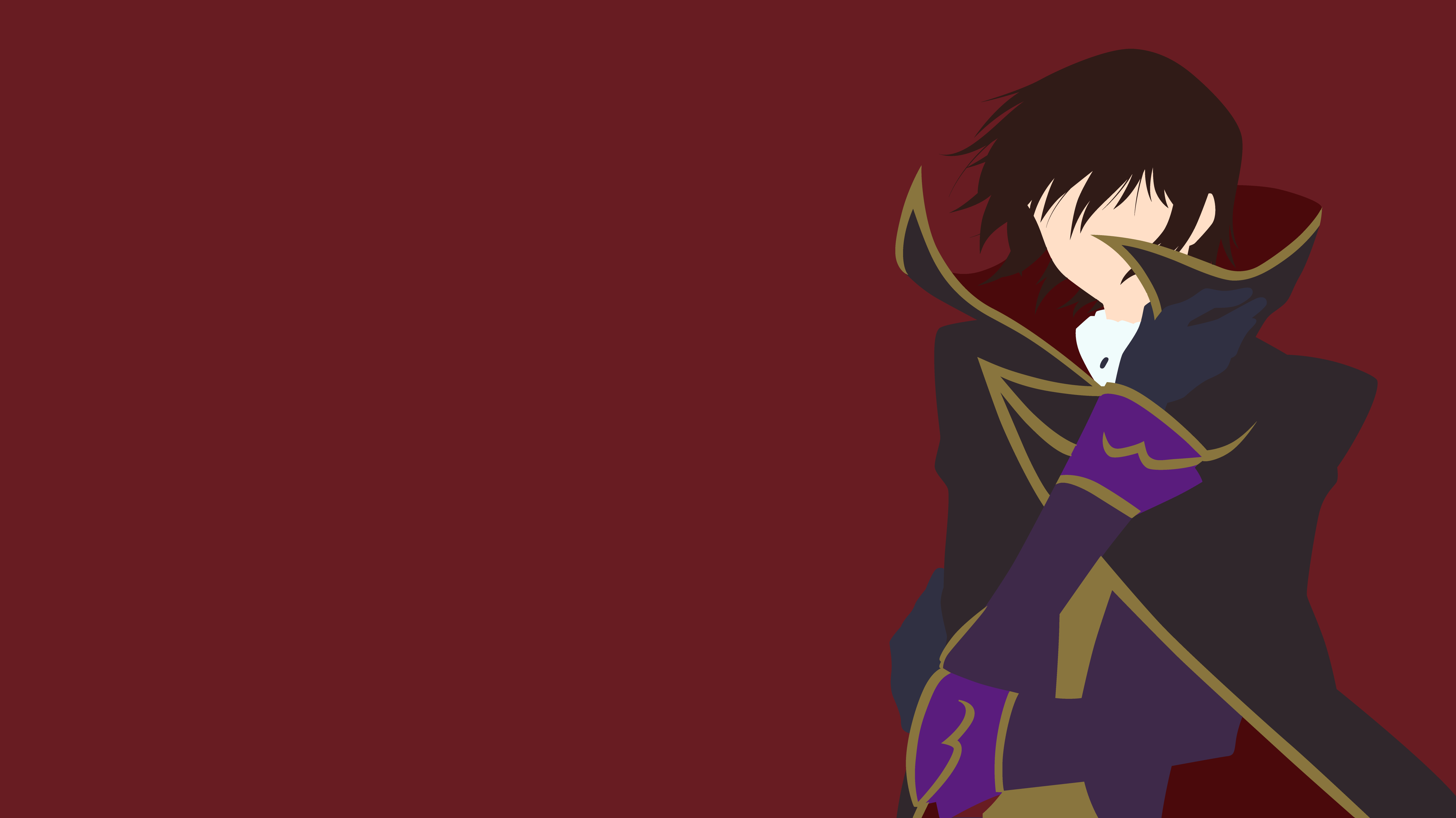 Anime Code Geass Minimalism Lamperouge Lelouch 5443x3061