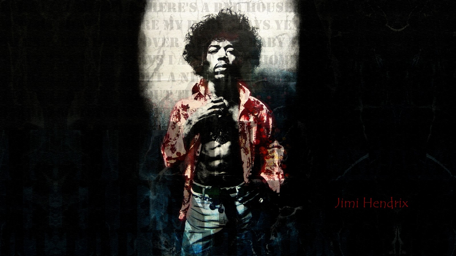 Jimi Hendrix 1600x900