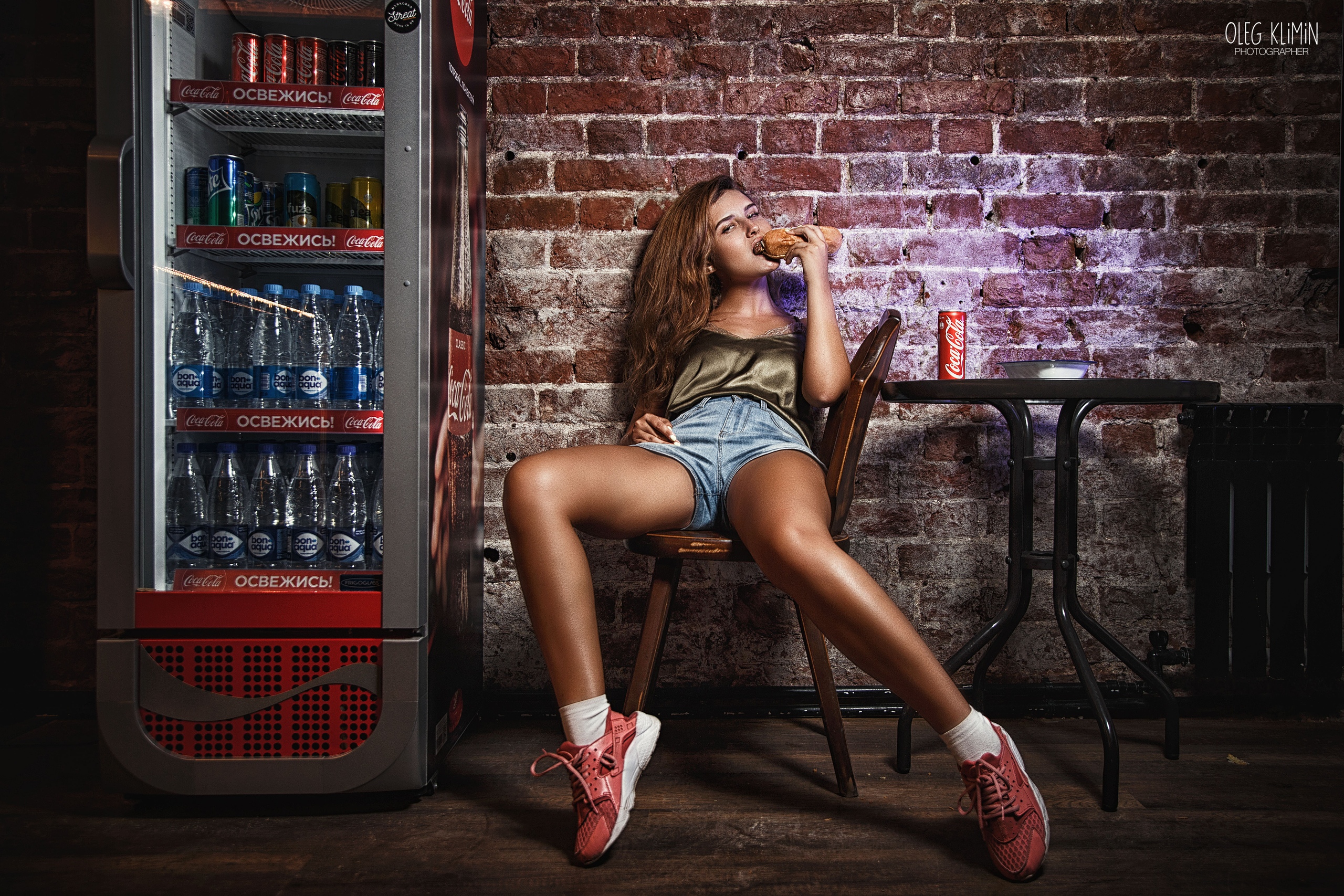 Oleg Klimin Women Legs Model Coca Cola Natasza Lizunowa 2560x1707