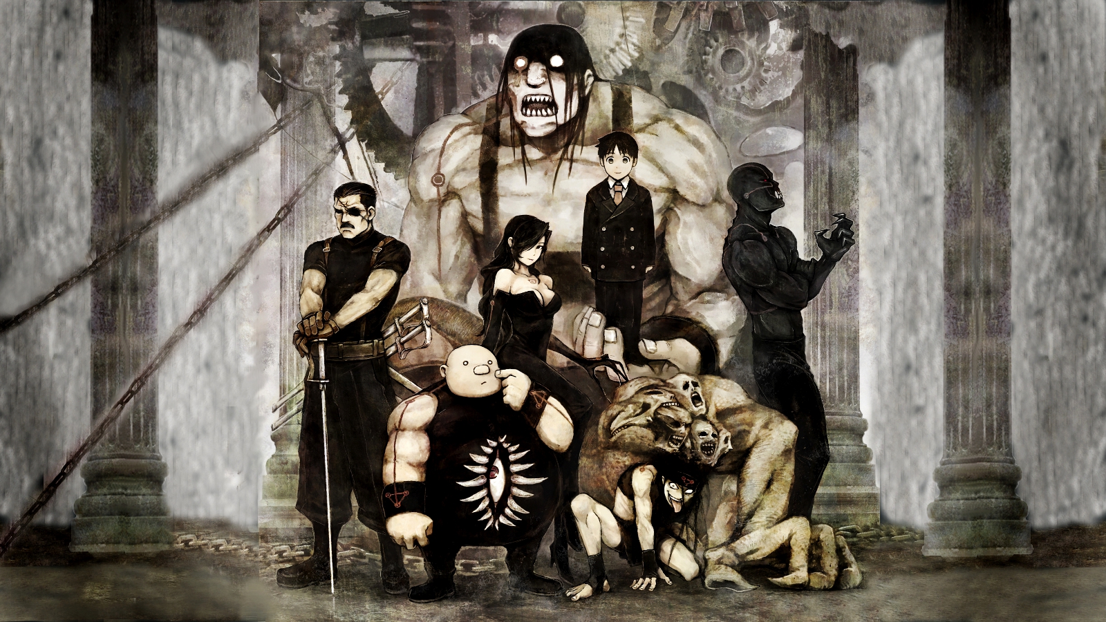 Wrath Full Metal Alchemist Envy Fullmetal Alchemist Gluttony Fullmetal Alchemist Lust Fullmetal Alch 1600x900