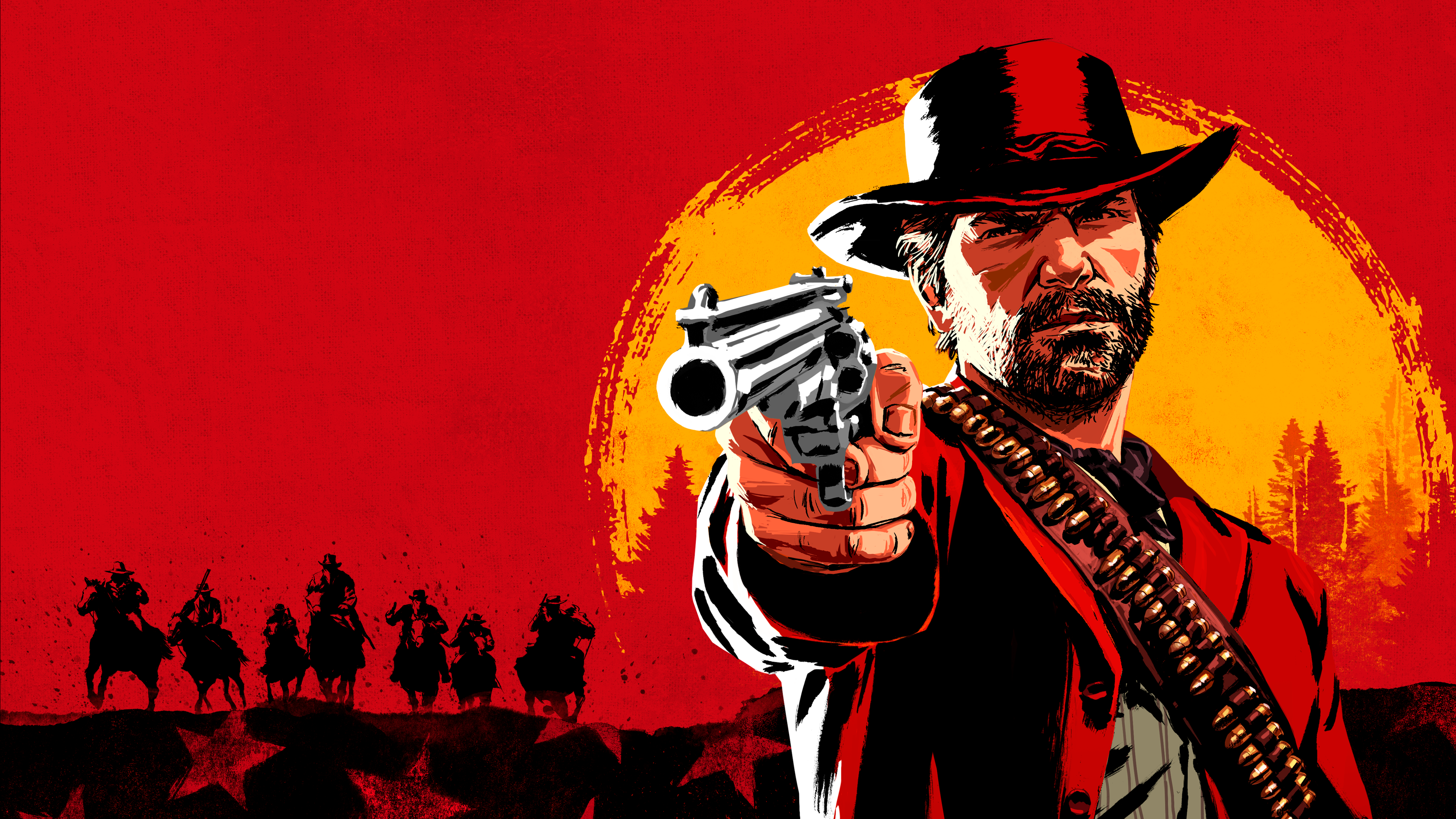 Digital Art Artwork Red Dead Redemption Red Dead Redemption 2 Arthur Morgan Video Games Video Game A 3840x2160