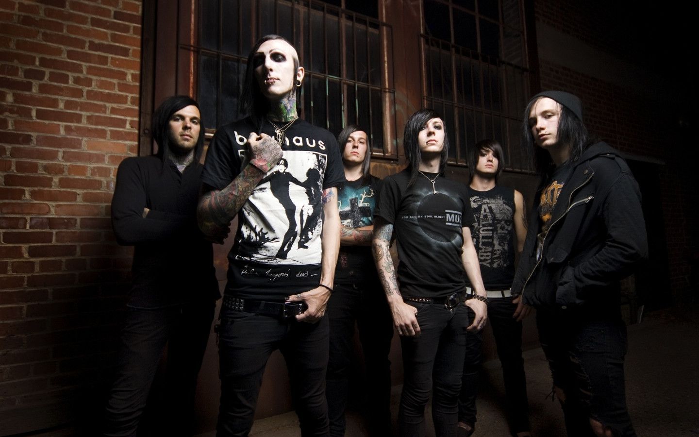 Motionless In White Metal Band Metalcore 1440x900
