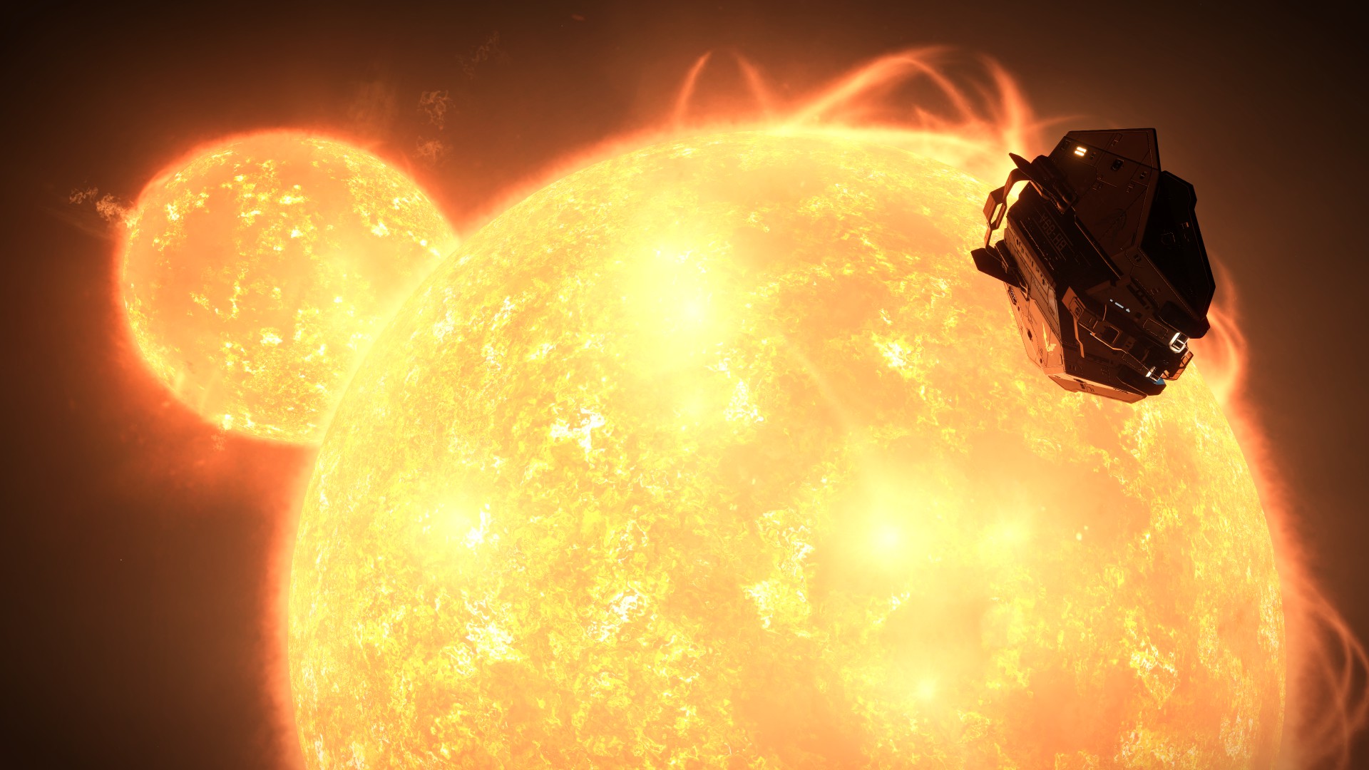 Elite Dangerous E D Space Space Simulator Spaceship Planet Stars Binary Starsystem ASP Explorer 1920x1080