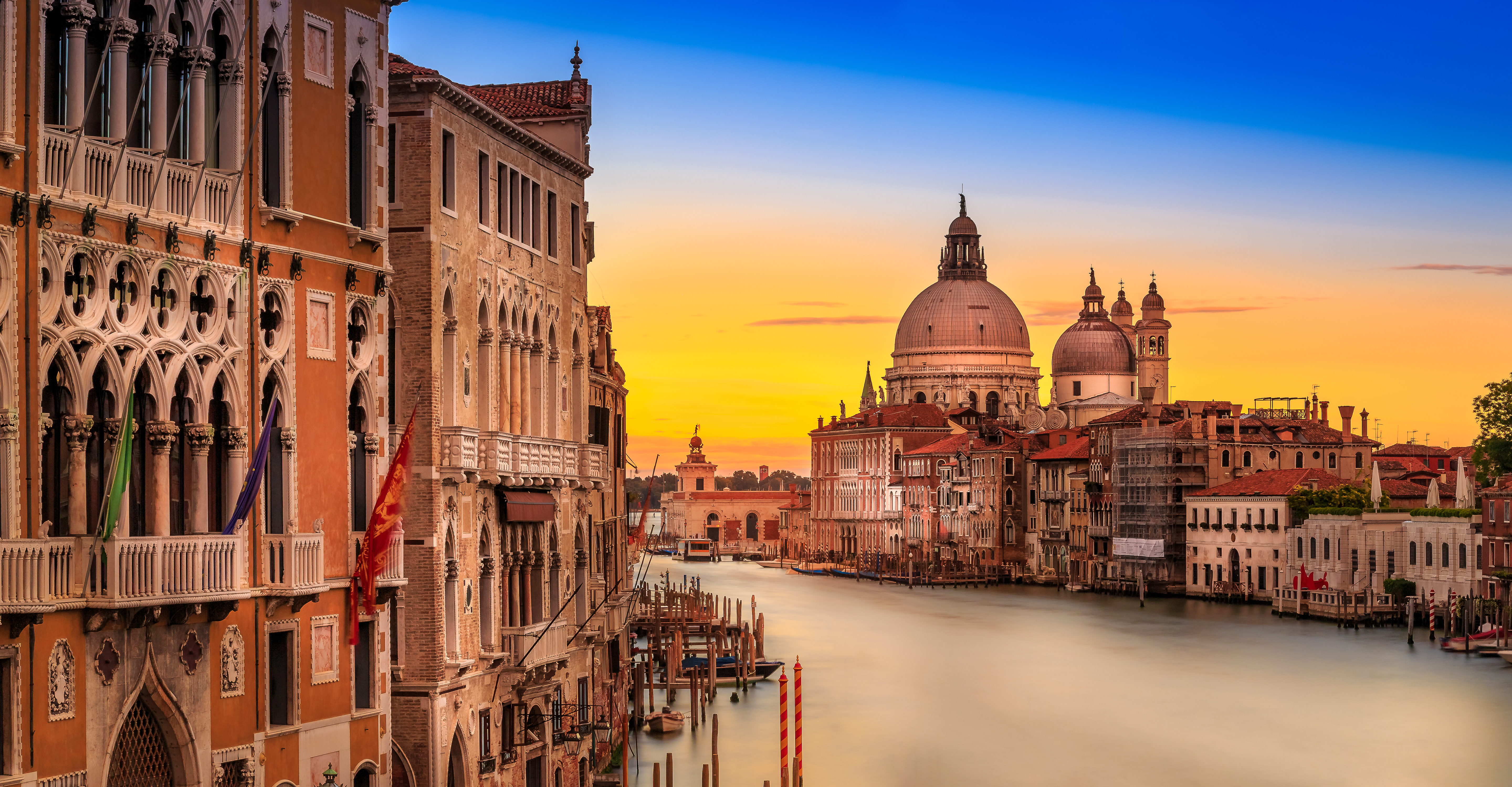 Venice Italy Grand Canal 5760x3000