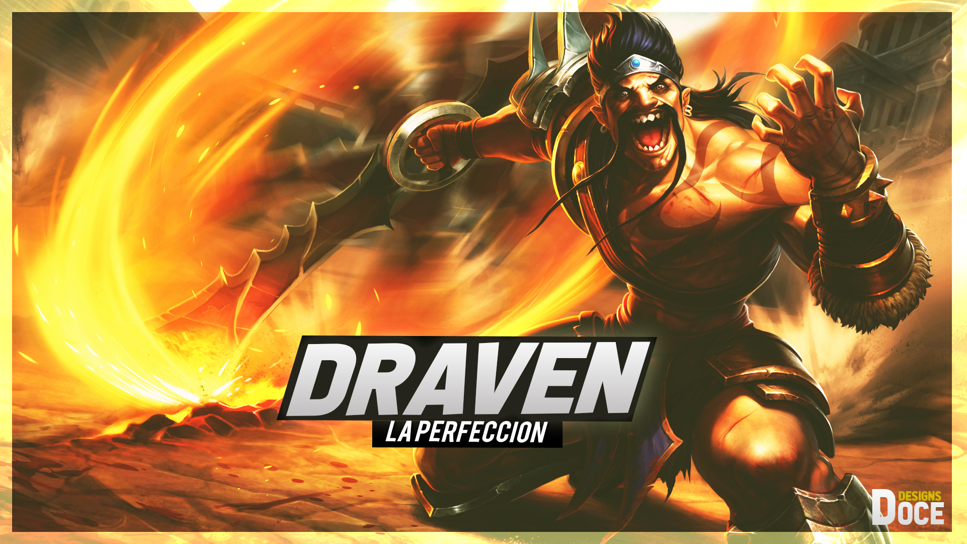 League Of Legends Draven PC Gaming Video Game Warriors Warrior 1920x1080