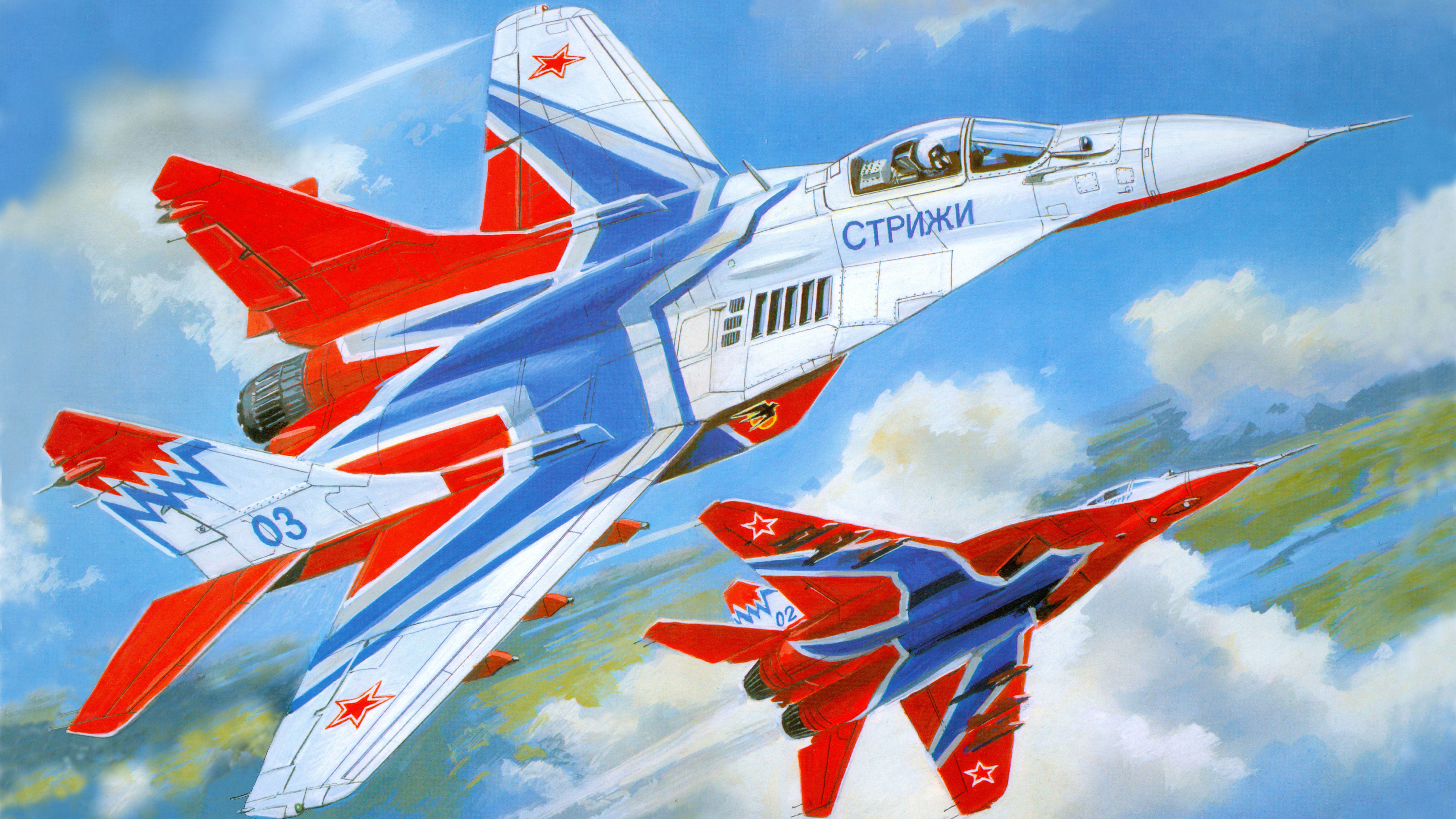 Military Mikoyan MiG 29 7600x4275