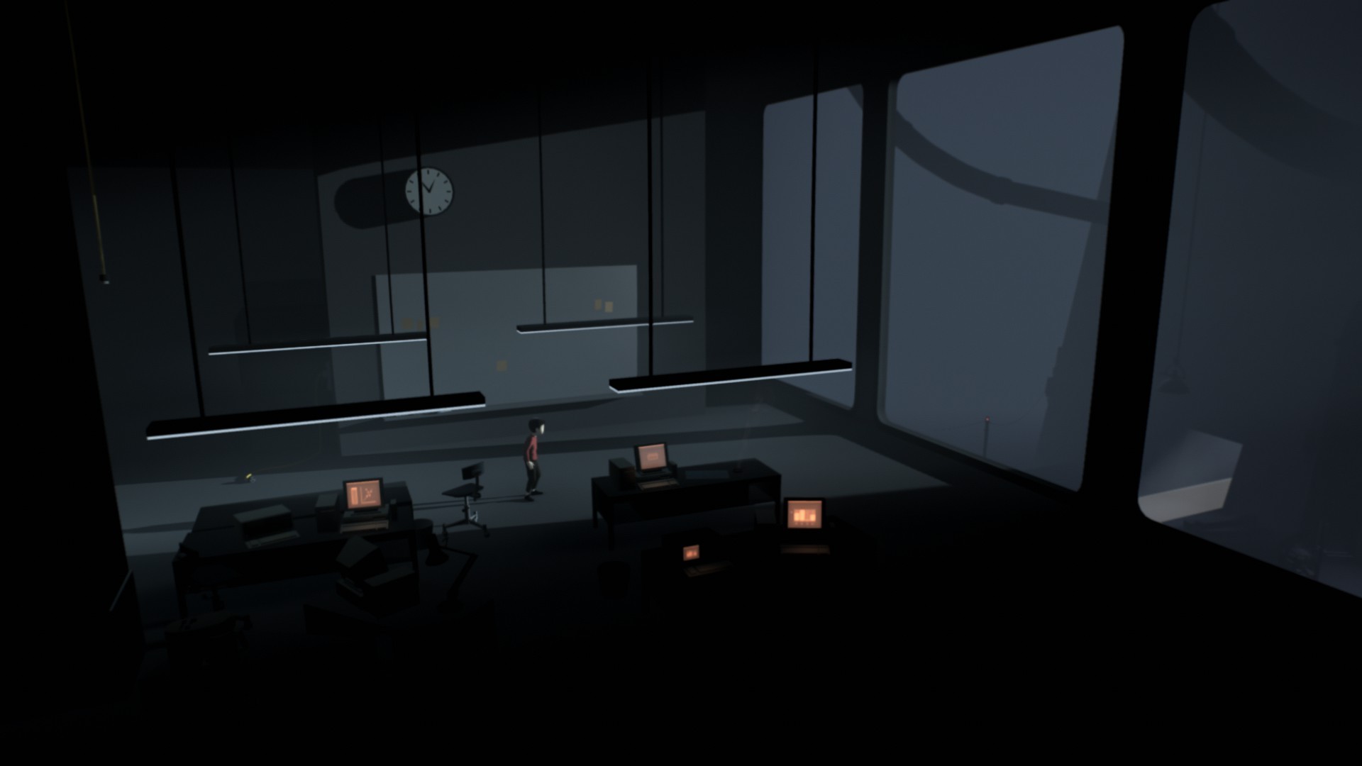 Inside Playdead Video Games Clocks Dark Screen Shot 1920x1080