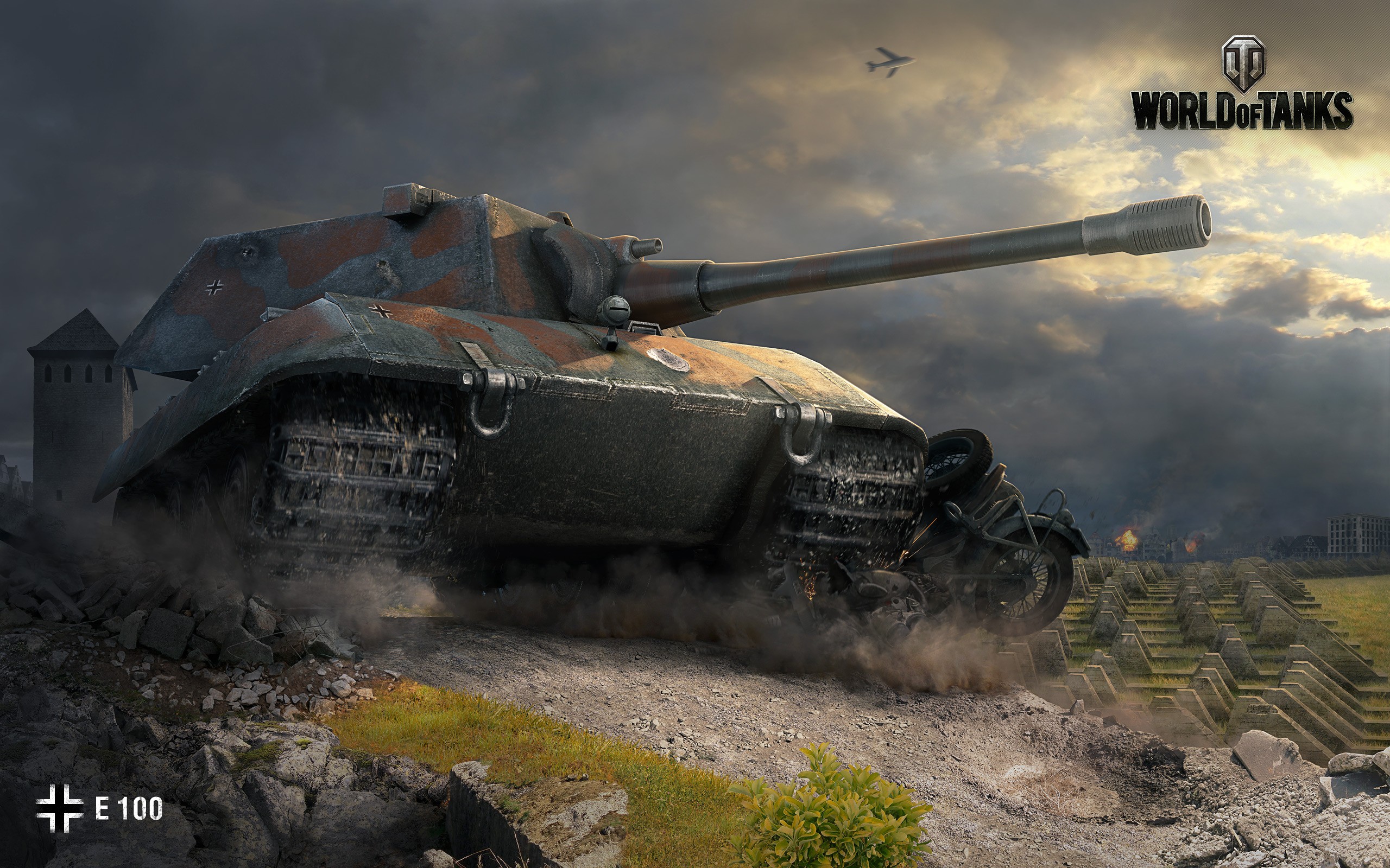 World Of Tanks Tank E 100 Wargaming Video Games 2560x1600