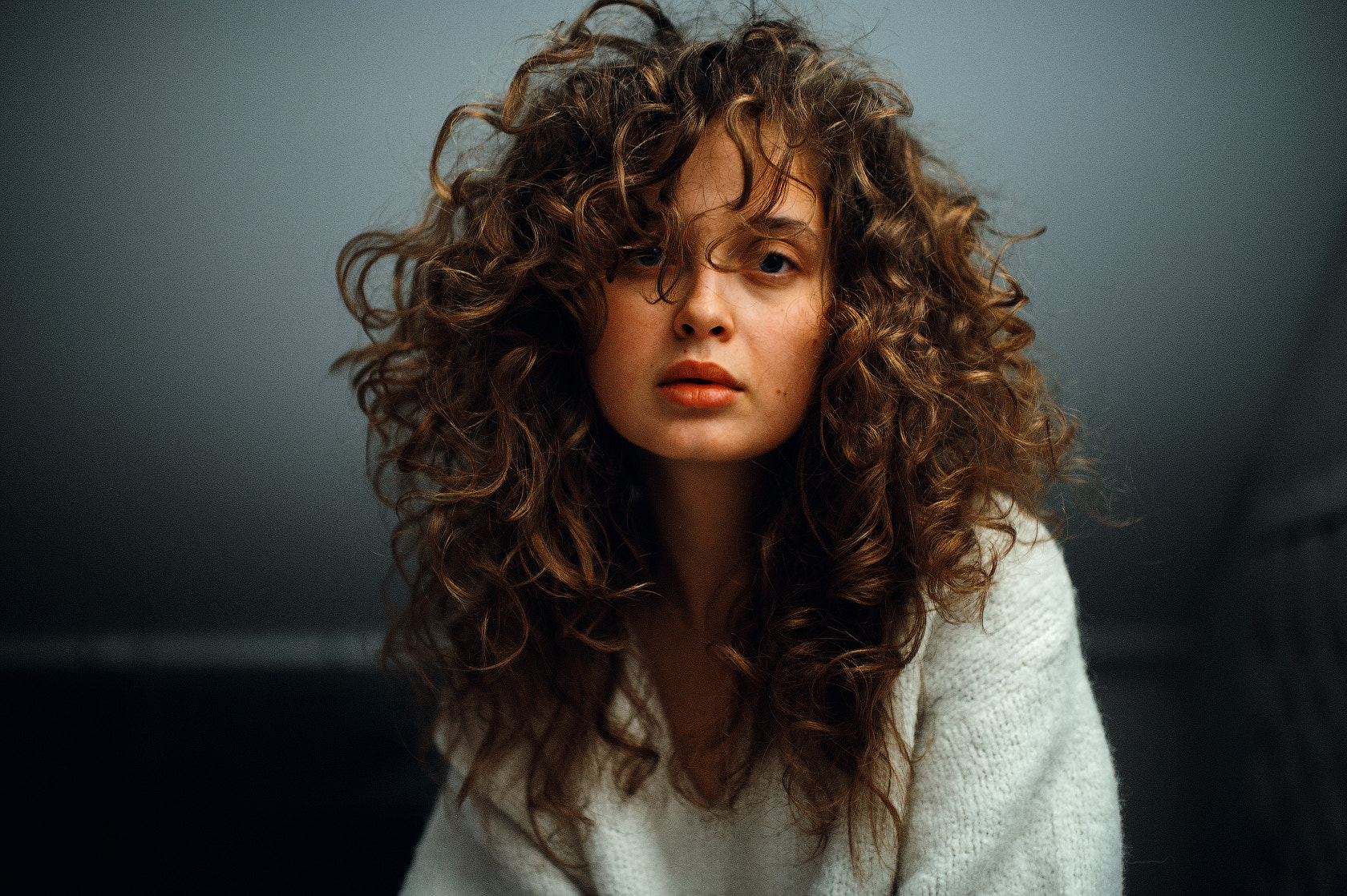 500px Curly Hair Marat Safin Portrait Women 1680x1118