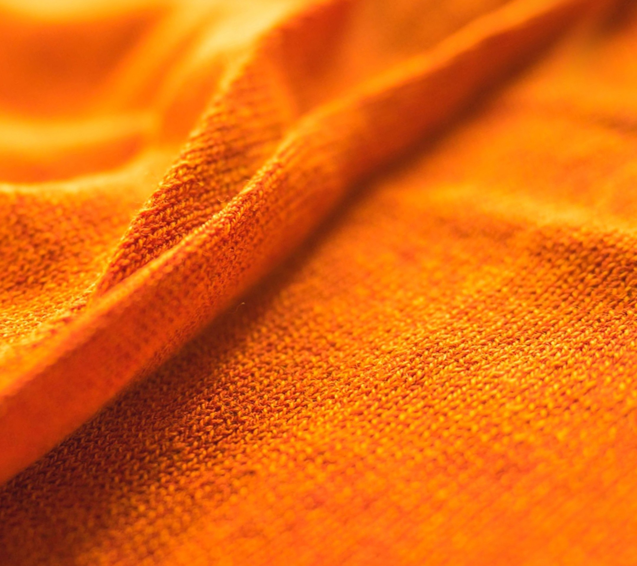 Orange Cloth Macro 2160x1920