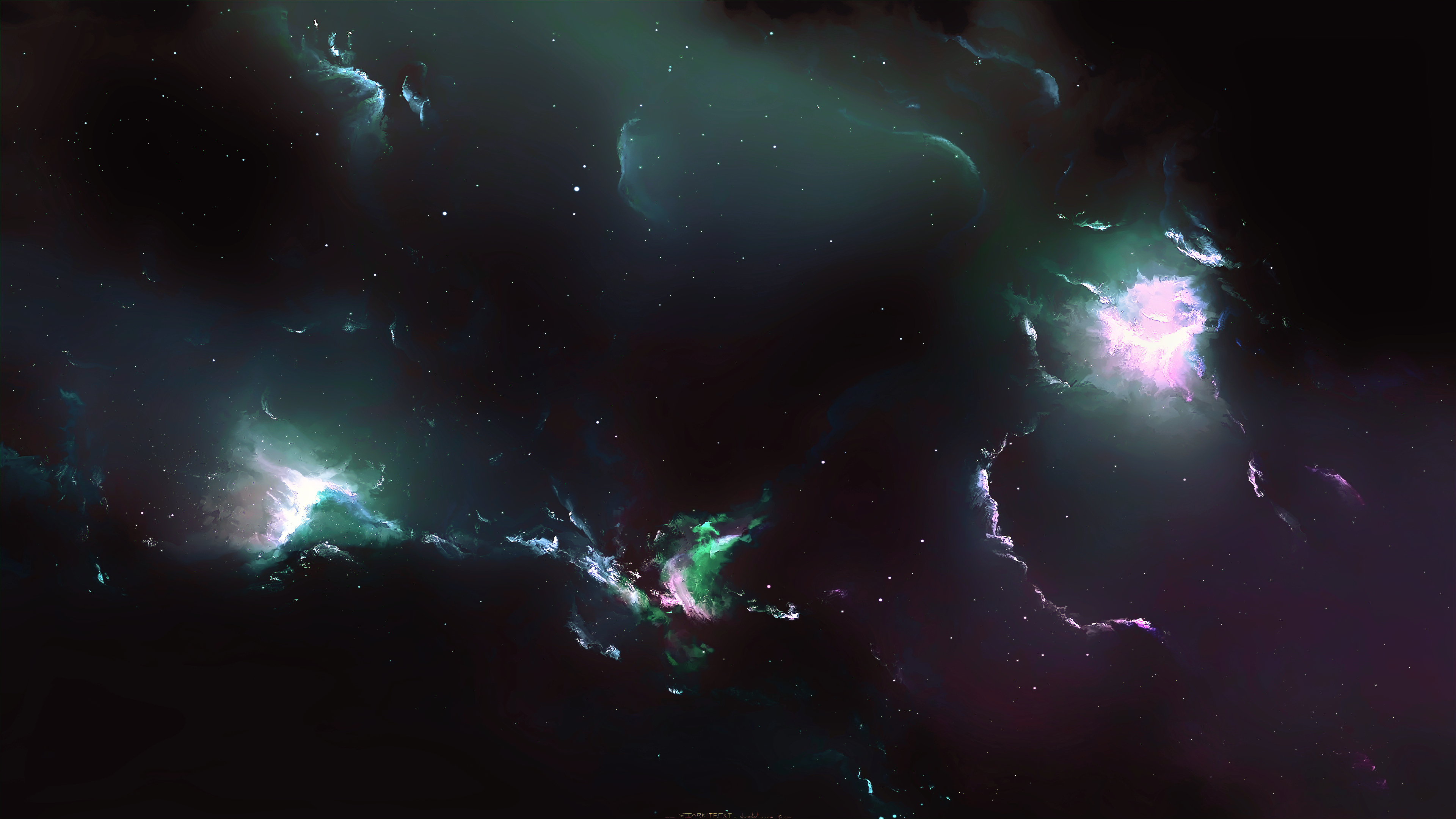Galaxy Space Stars Universe Spacescapes Space Art Artwork 3840x2160