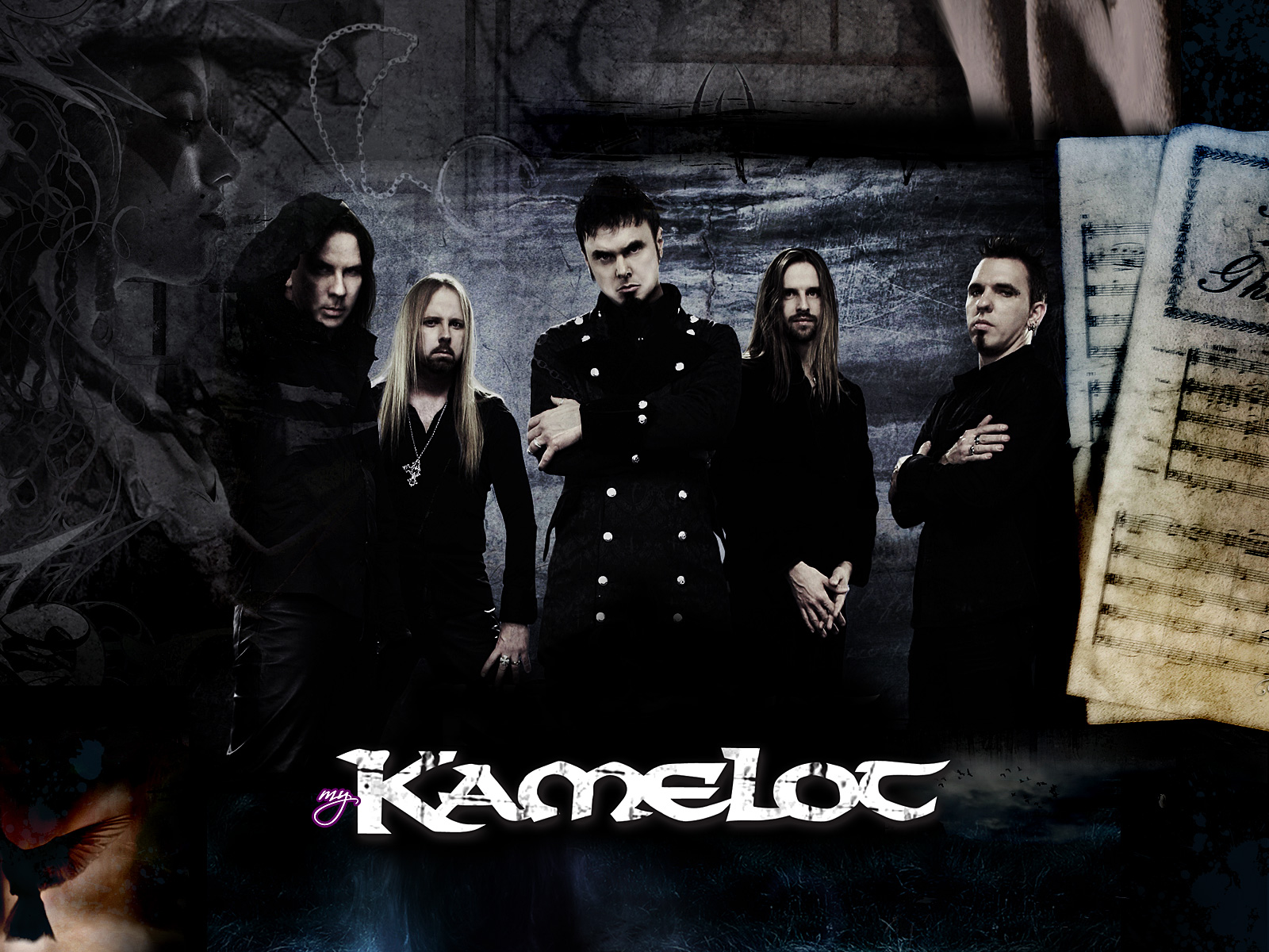 Kamelot Band Power Metal Music Roy Khan 1600x1200