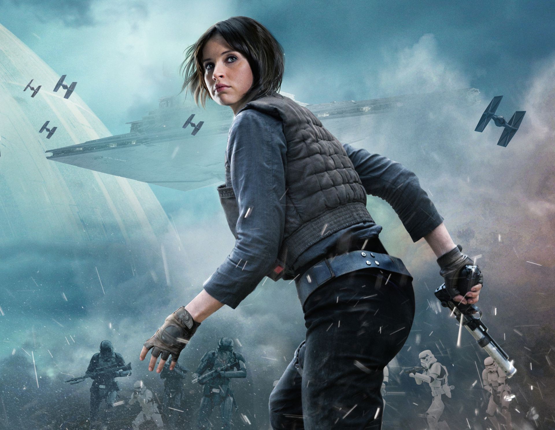 Star Wars Rogue One A Star Wars Story Jyn Erso Felicity Jones 1920x1488