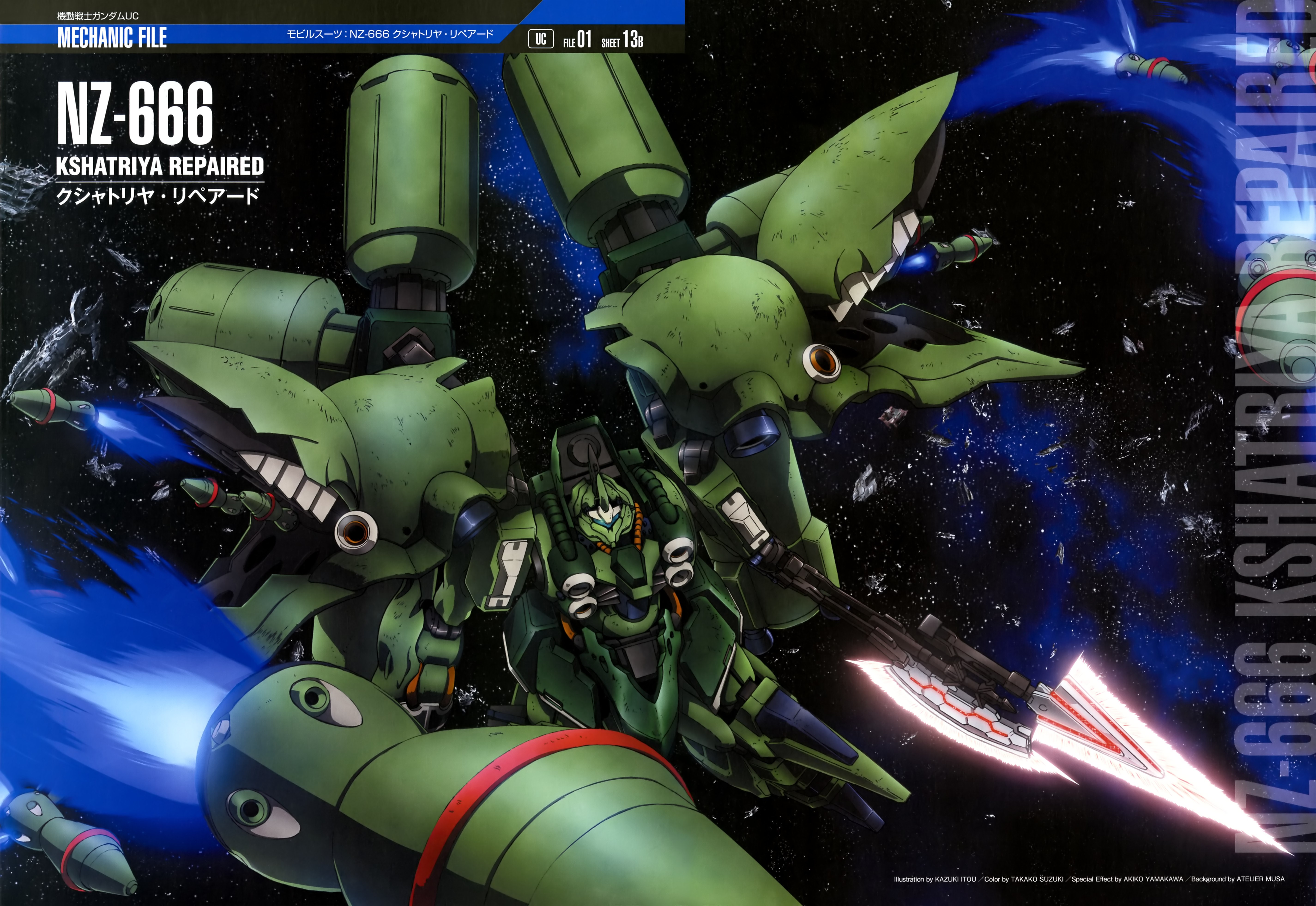 Kshatriya Gundam Mobile Suit Gundam Unicorn 5700x3928