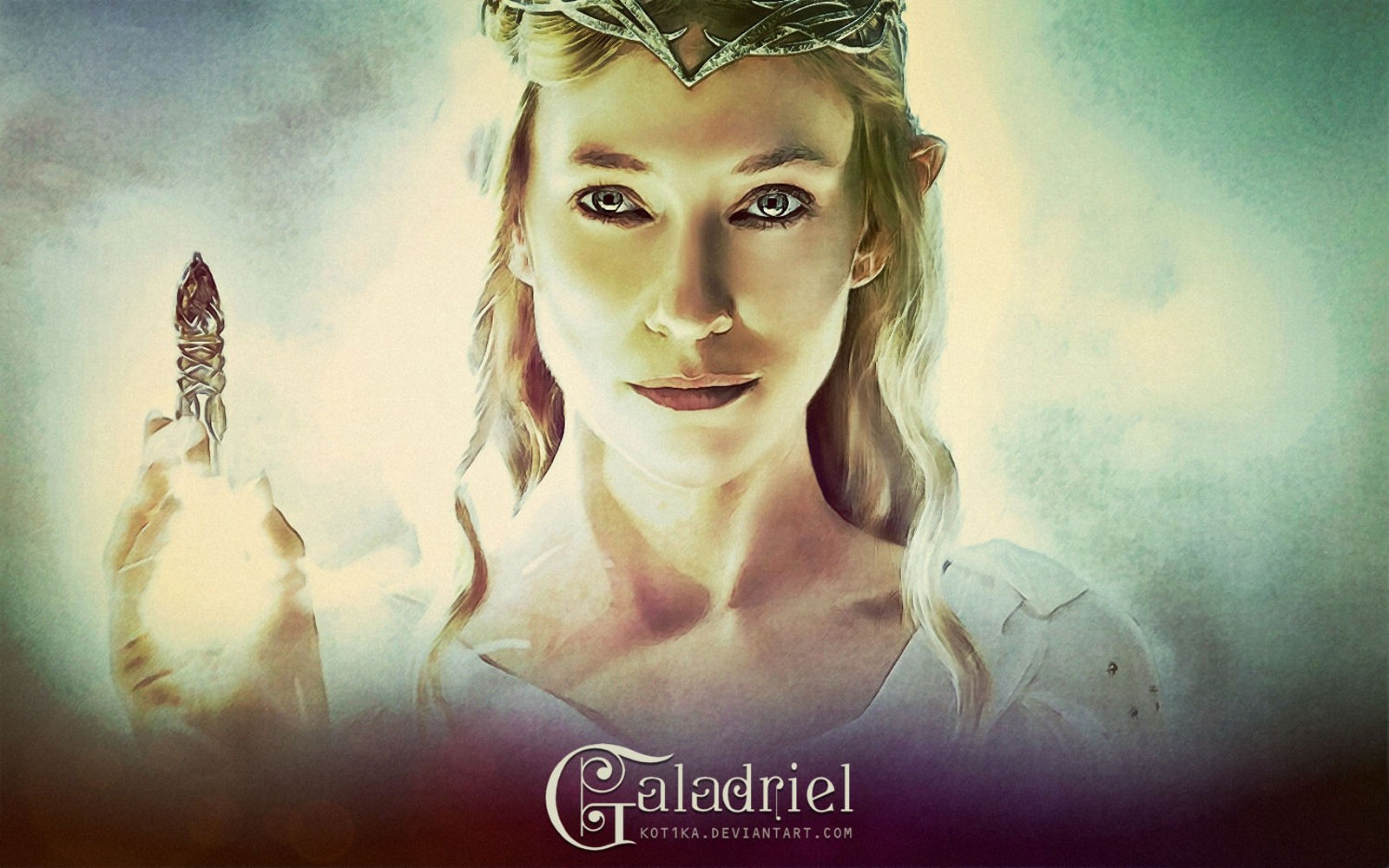 The Lord Of The Rings Fantasy Art Galadriel 1600x1000