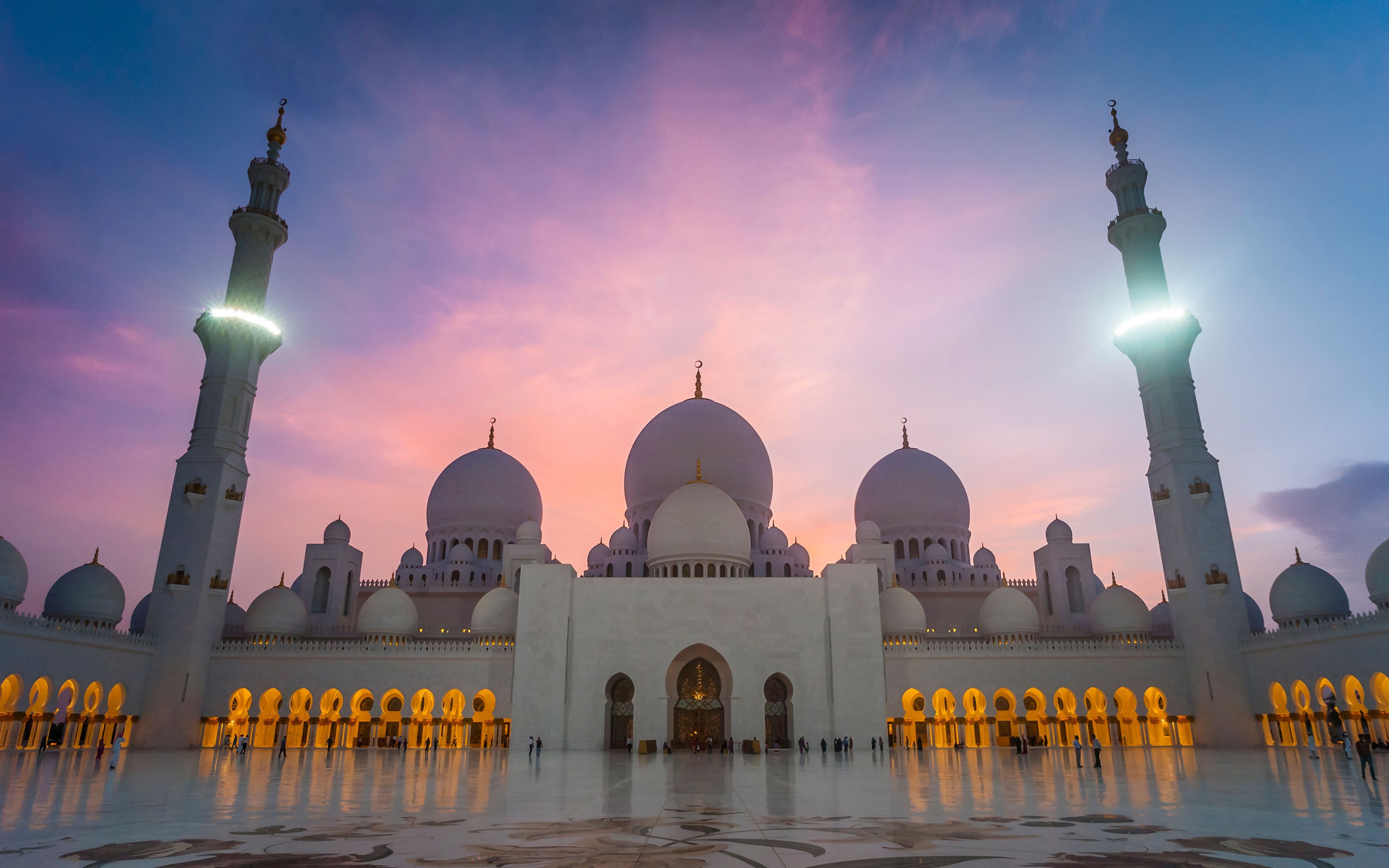 Abu Dhabi Mosque Architecture 2880x1800