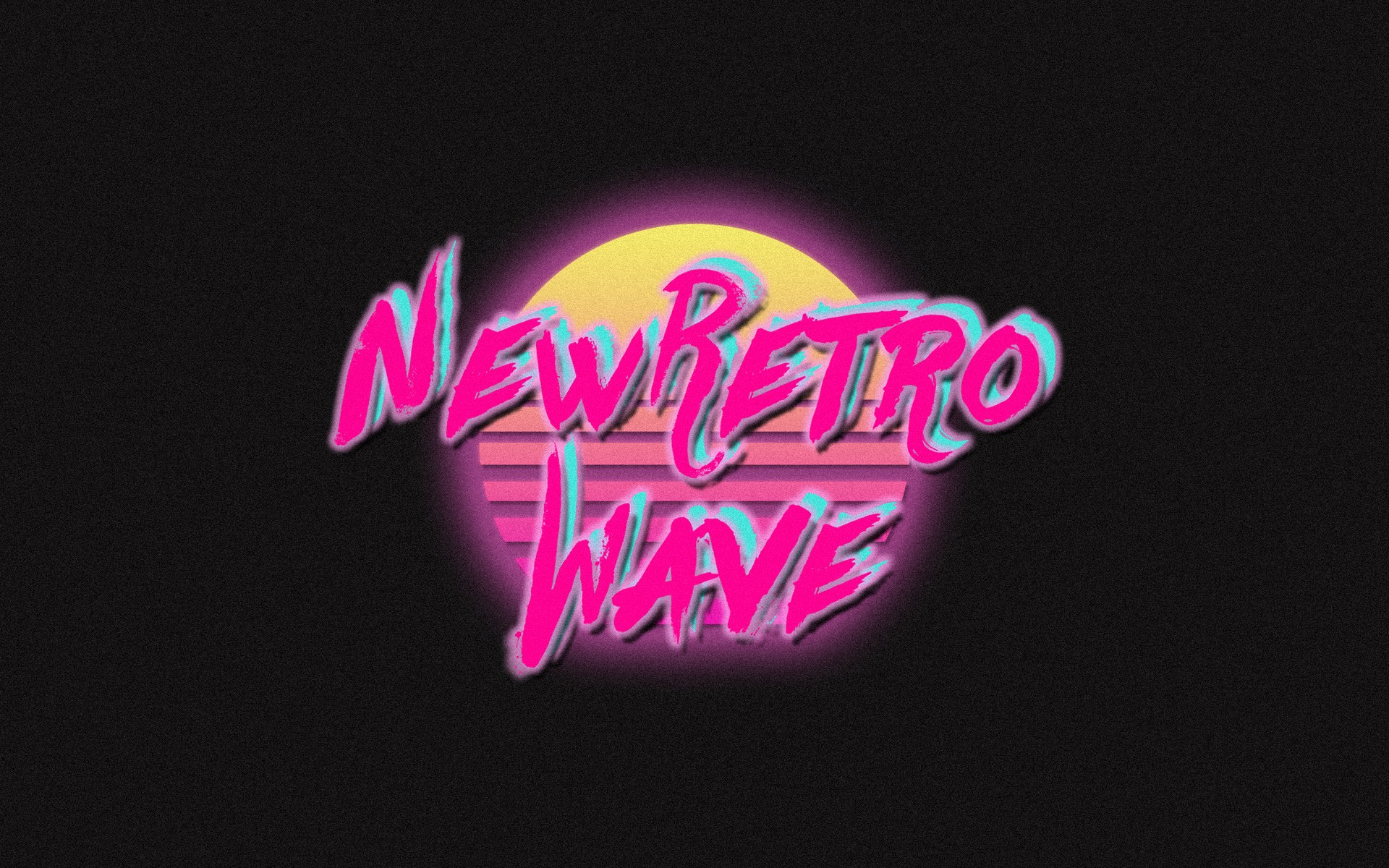 New Retro Wave Neon 1980s Vintage Retro Games Synthwave 1920x1200