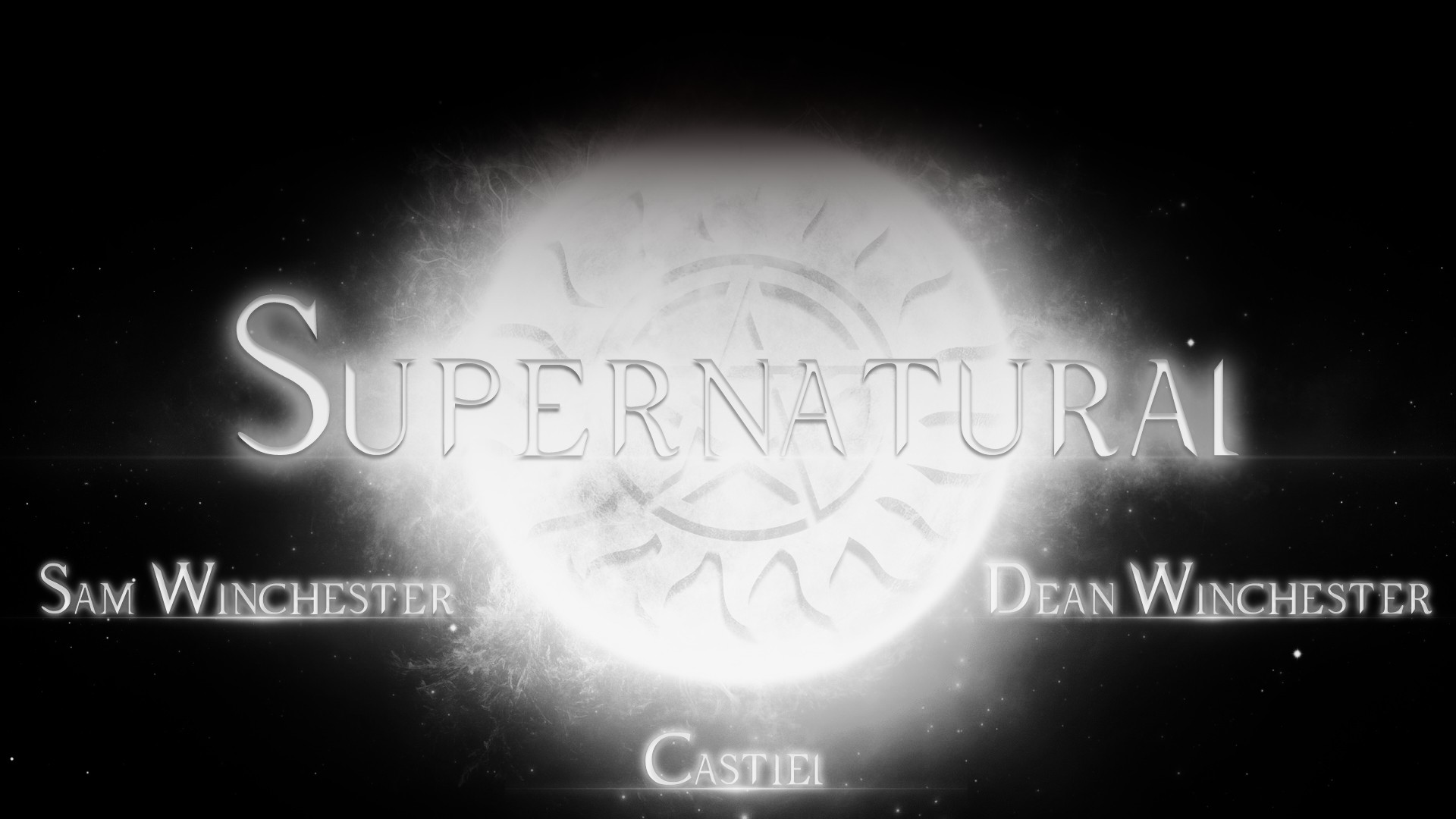 Supernatural Fan Art Sam Winchester Dean Winchester Castiel 1920x1080