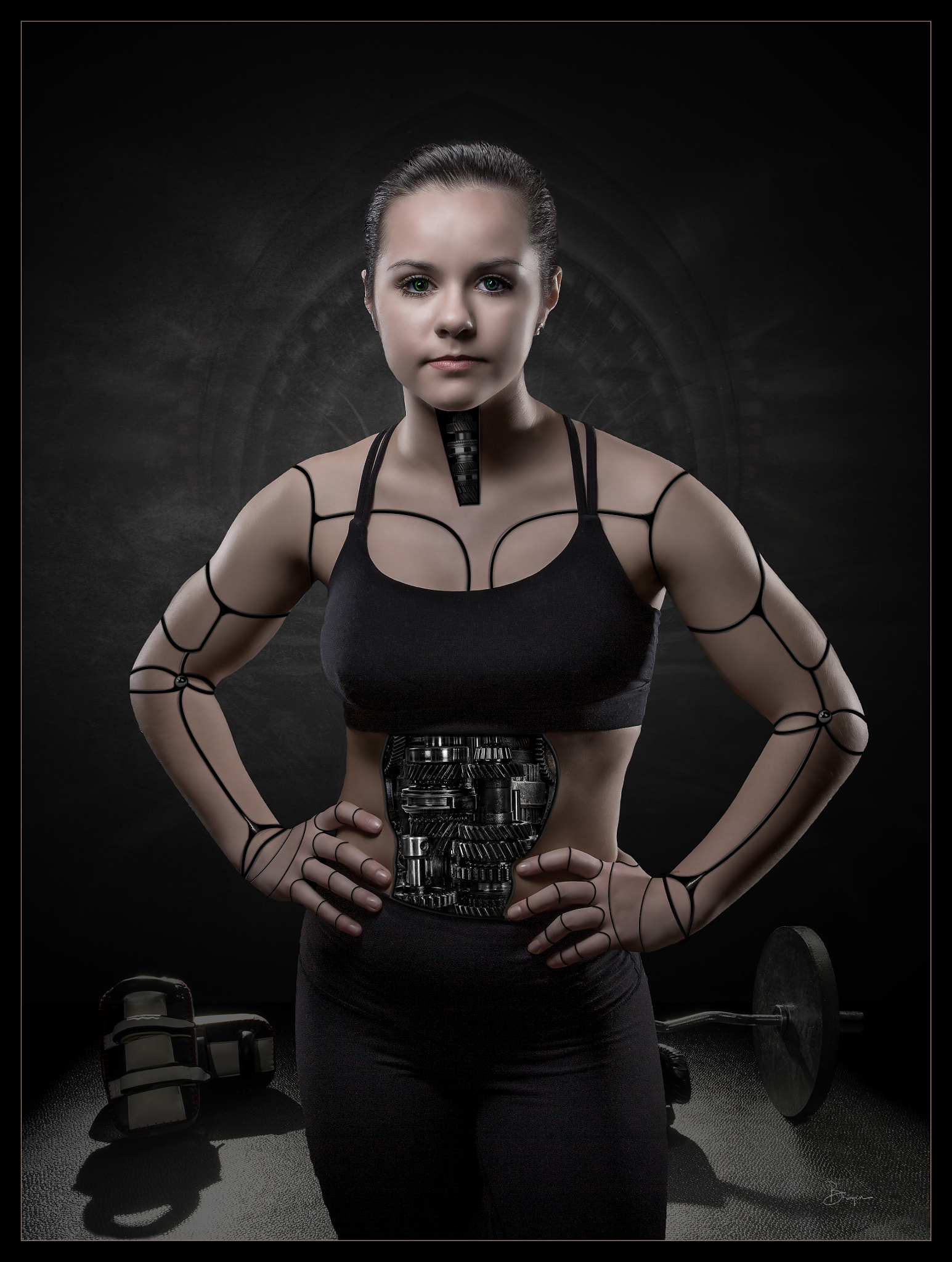 Robot Women Model Photo Manipulation Gynoid 1545x2048